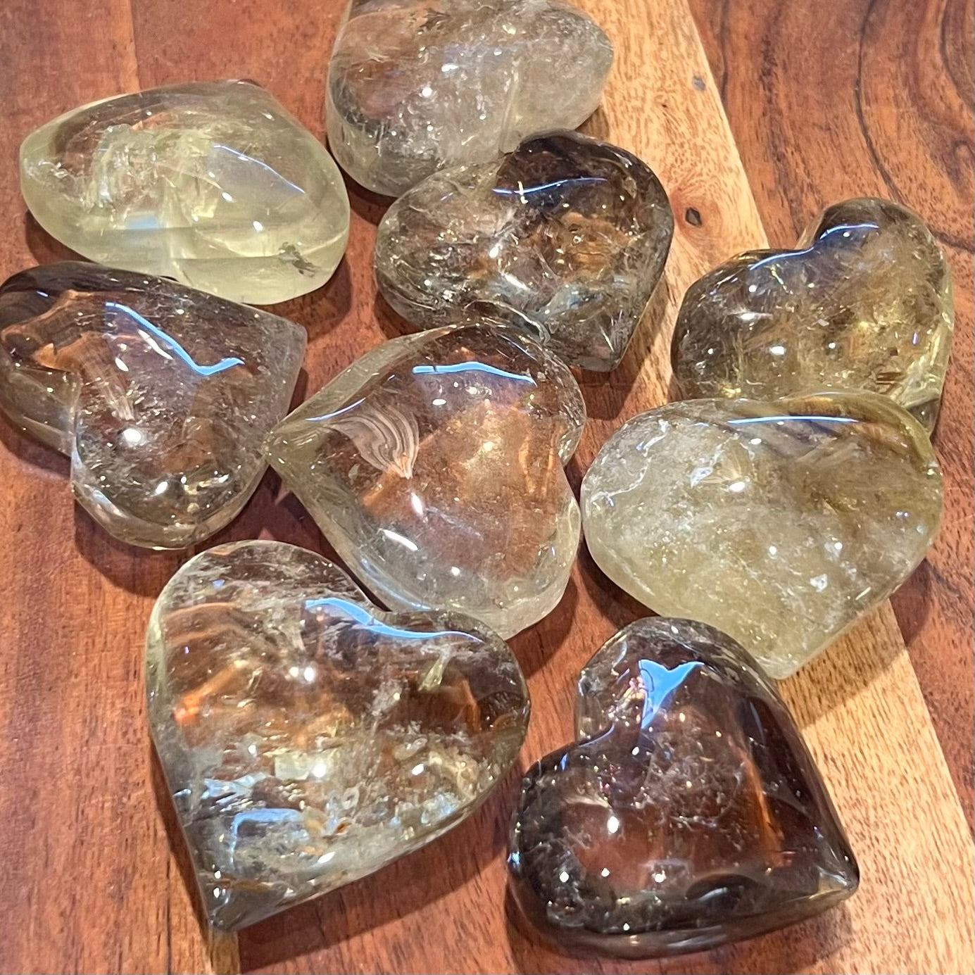 Lots of Love ~ Big Citrine Heart