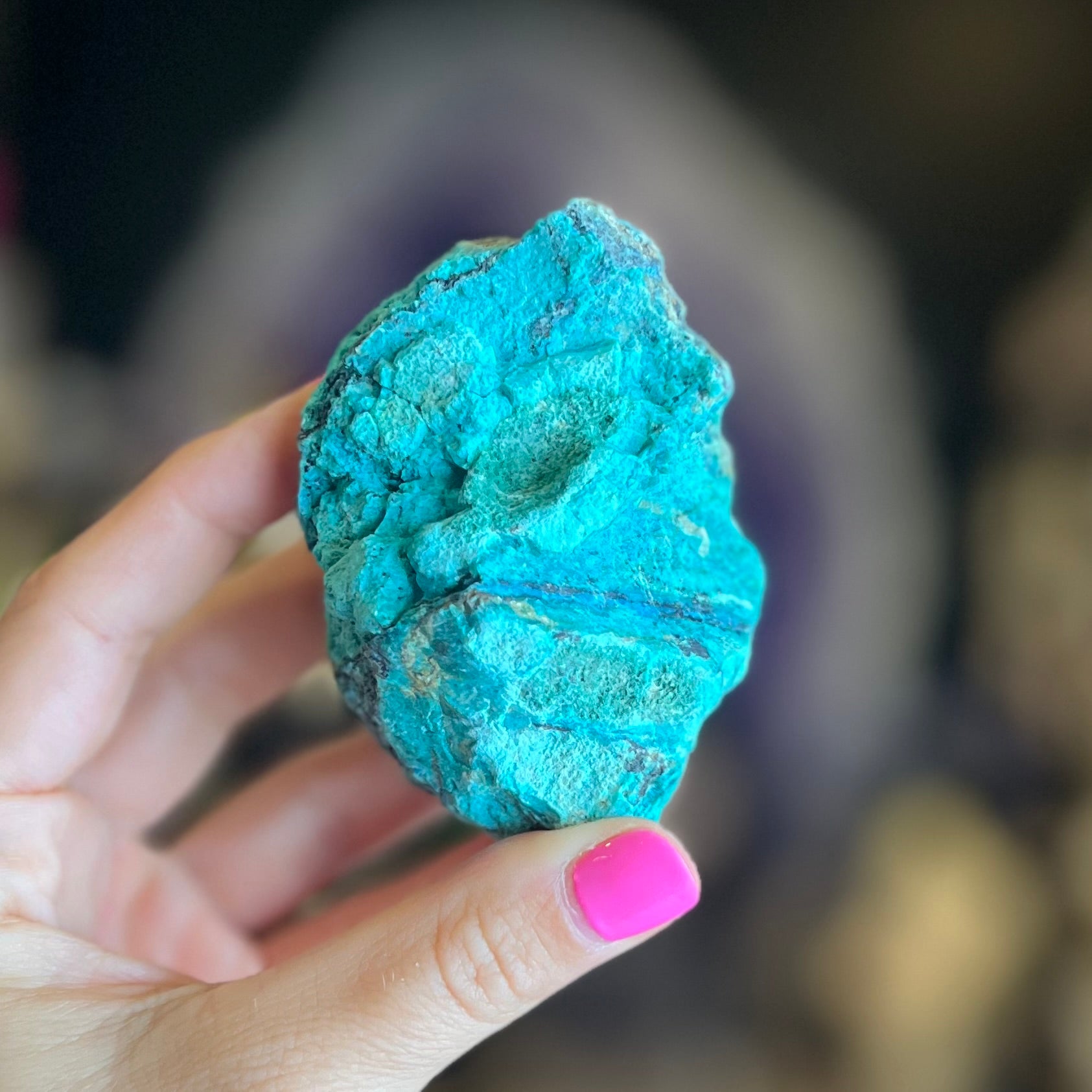 Raw Chrysocolla Specimen ~ 1