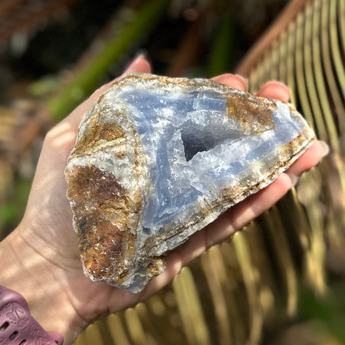 Blue Lace Agate Natural Piece