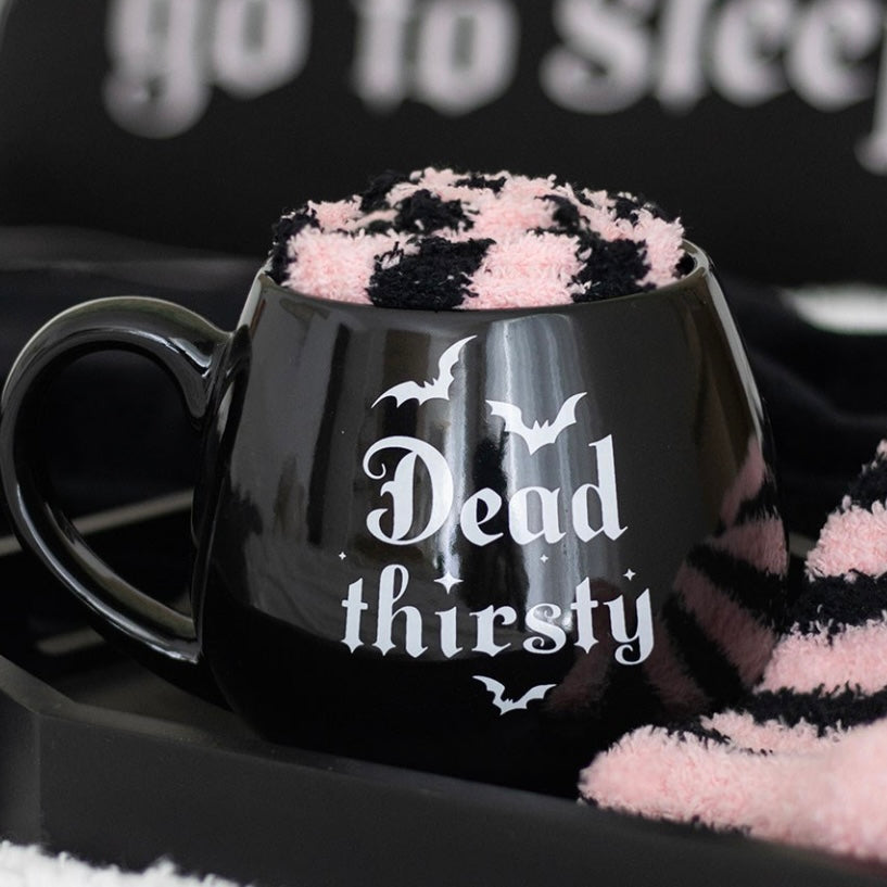 Dead Thirsty ~ Mug with Socks