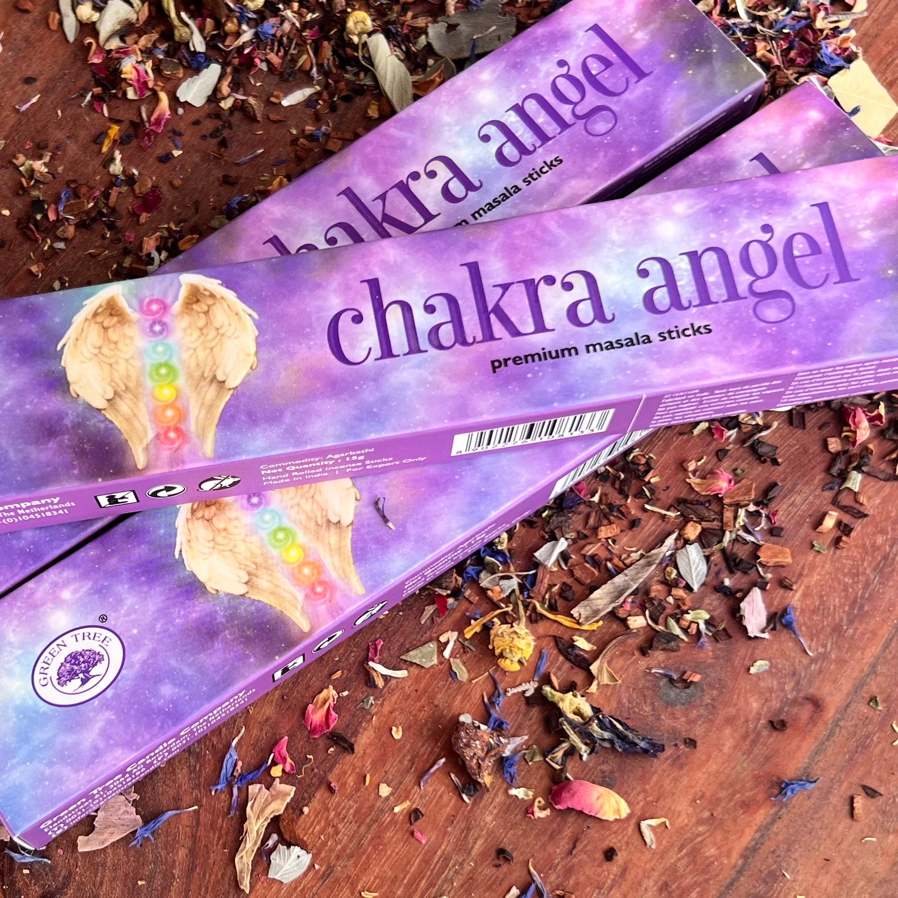 Chakra Angel Incense ~ 12 sticks