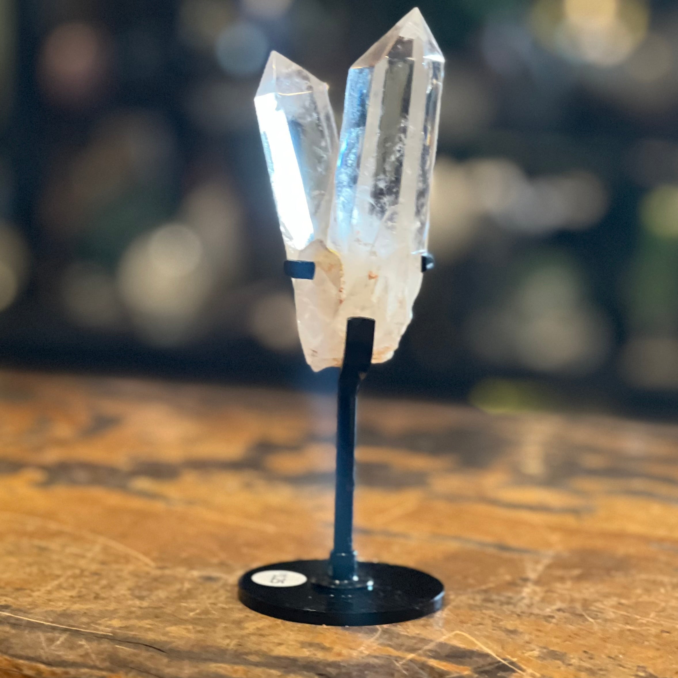 Tantric Twin Clear Quartz ~ The Crystal of Soul Connection