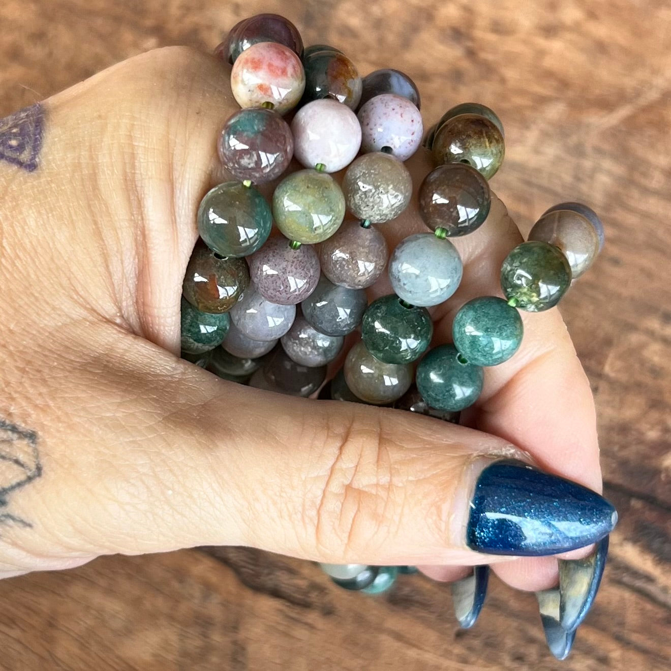 Ocean Jasper Beaded Bracelet