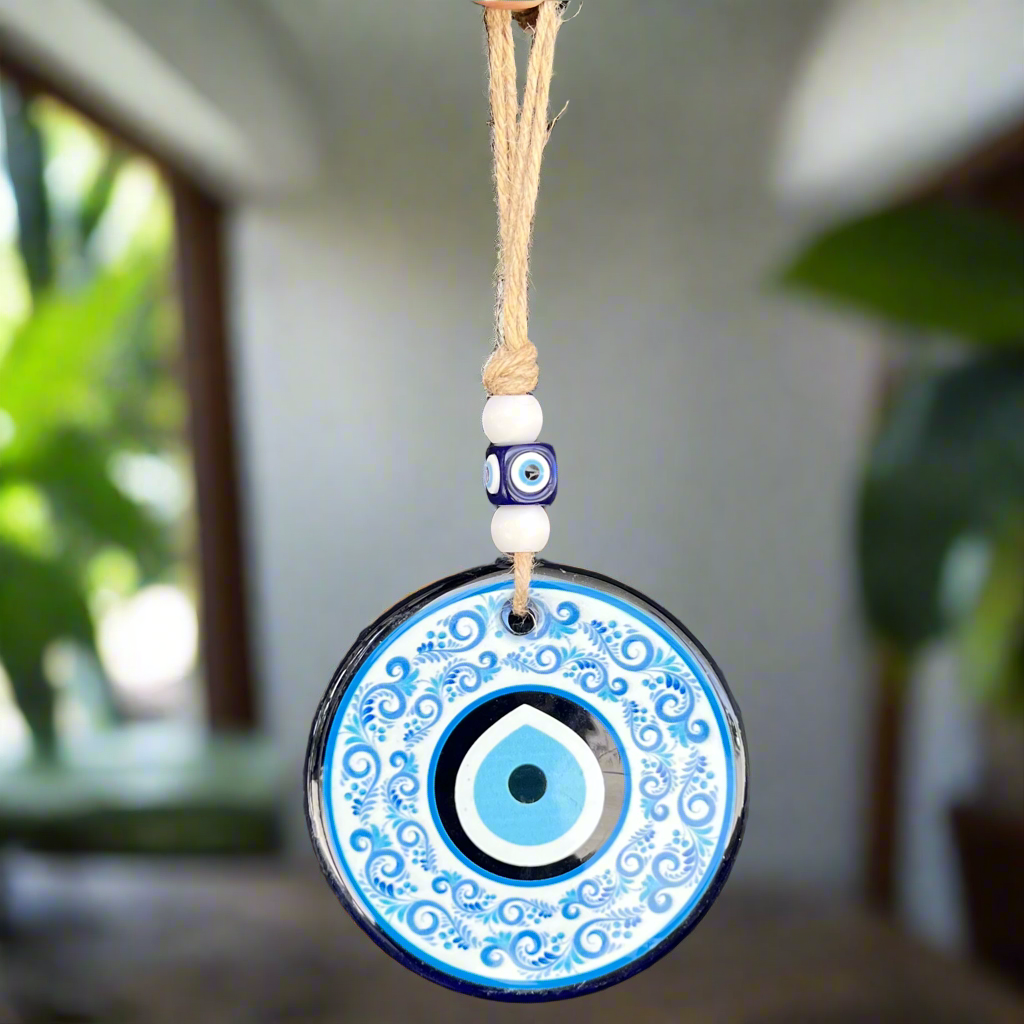 Evil Eye Protection Talisman Hanger ~ Large