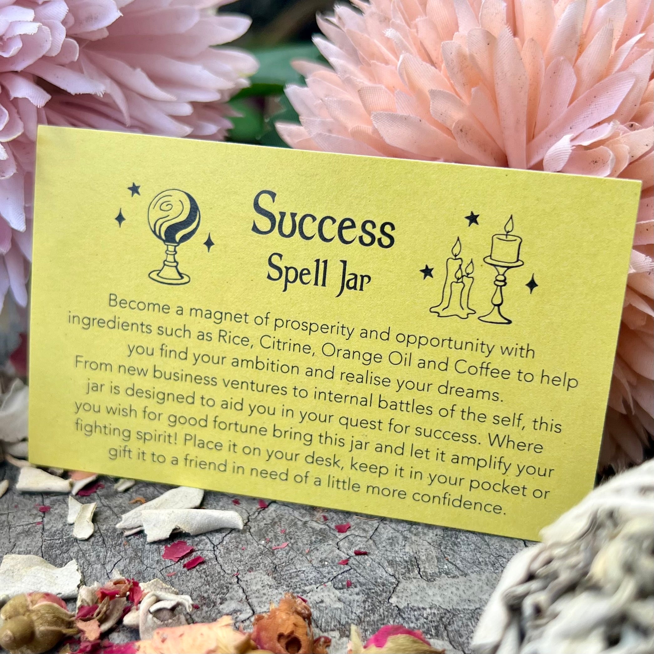 Success Spell Jar