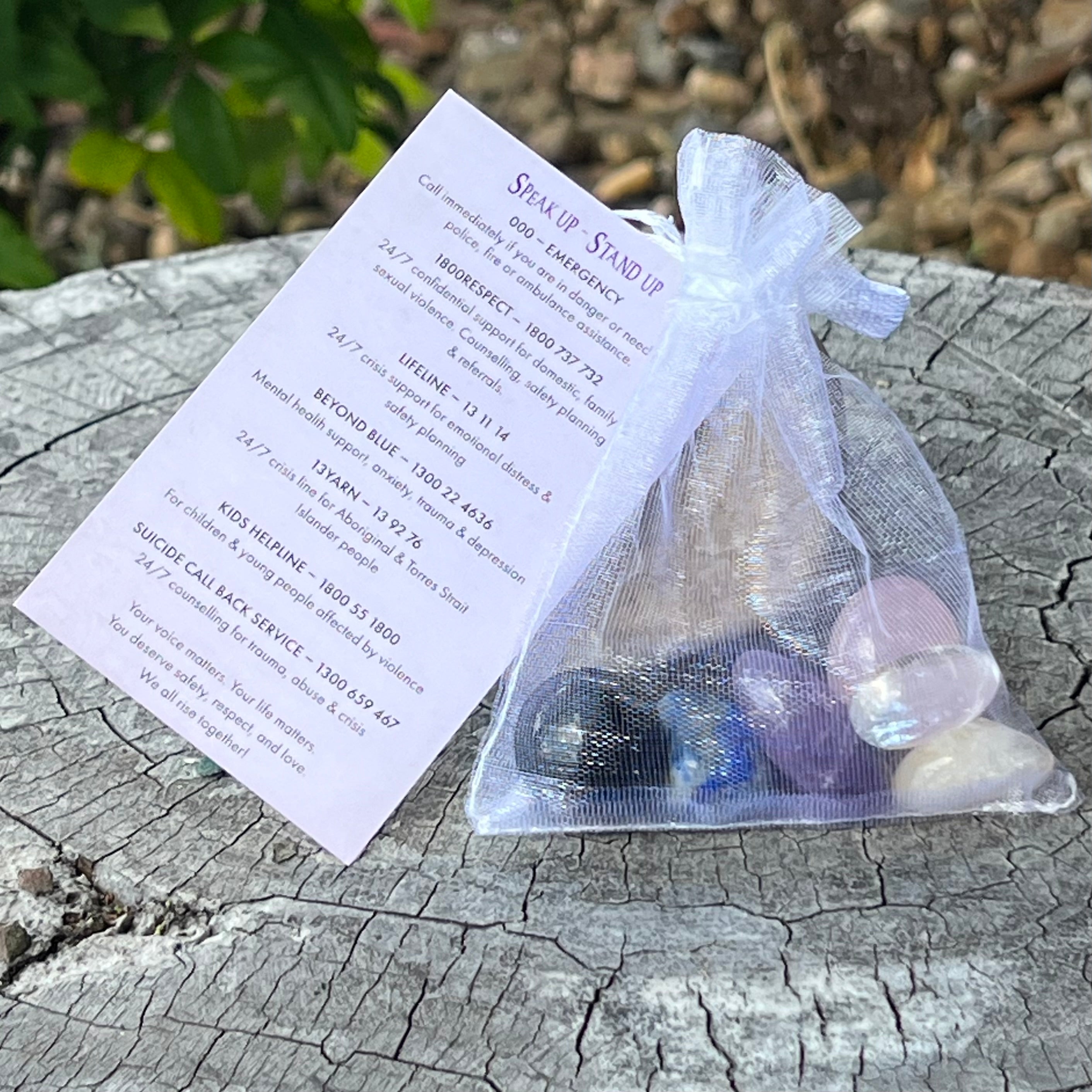 Raise Your Voice ~ Tumbled Crystal Kit