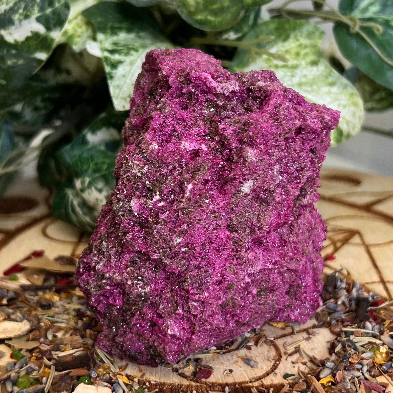 Ruby with Pyrite Specimen