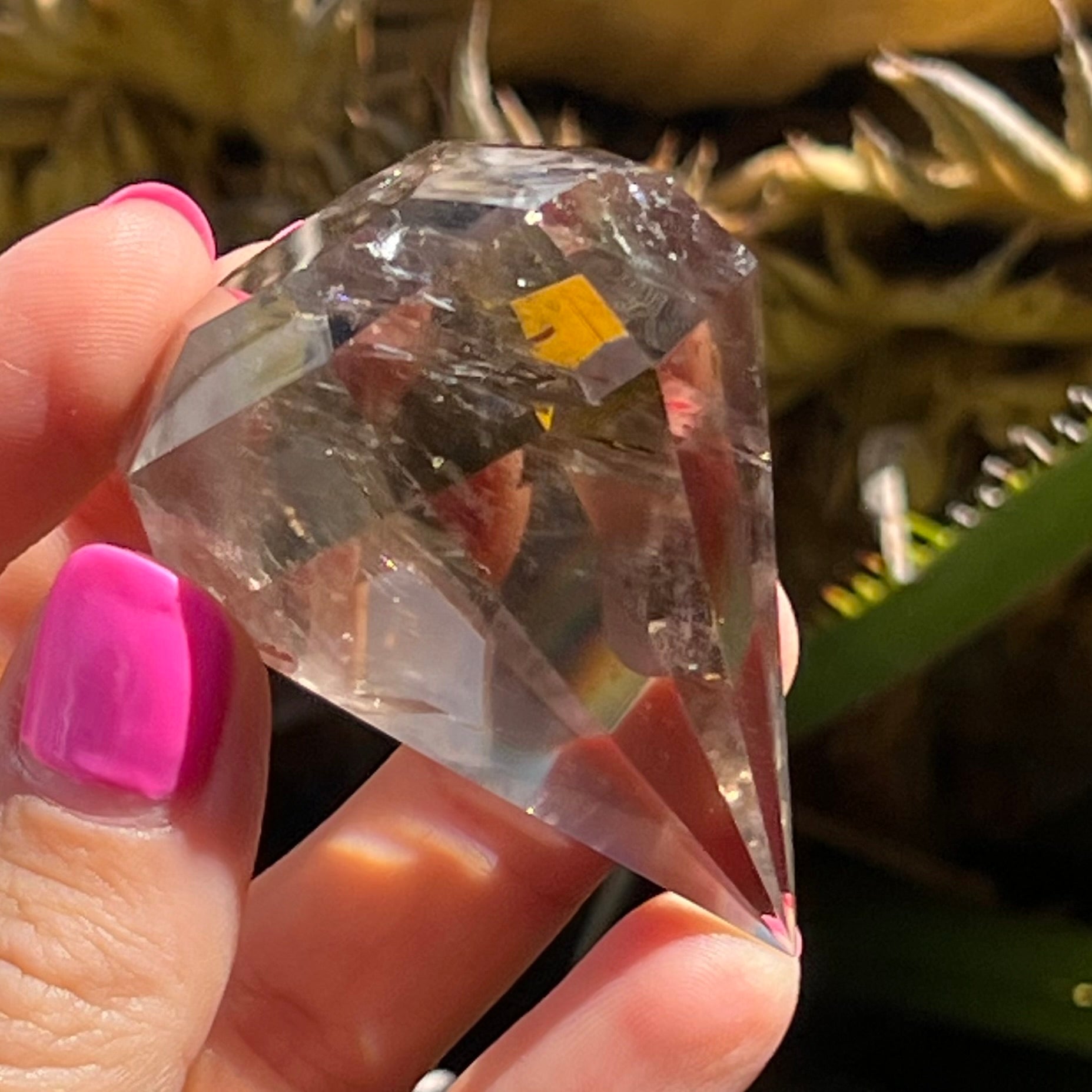 Smokey Citrine ~ Quartz Diamond Cut