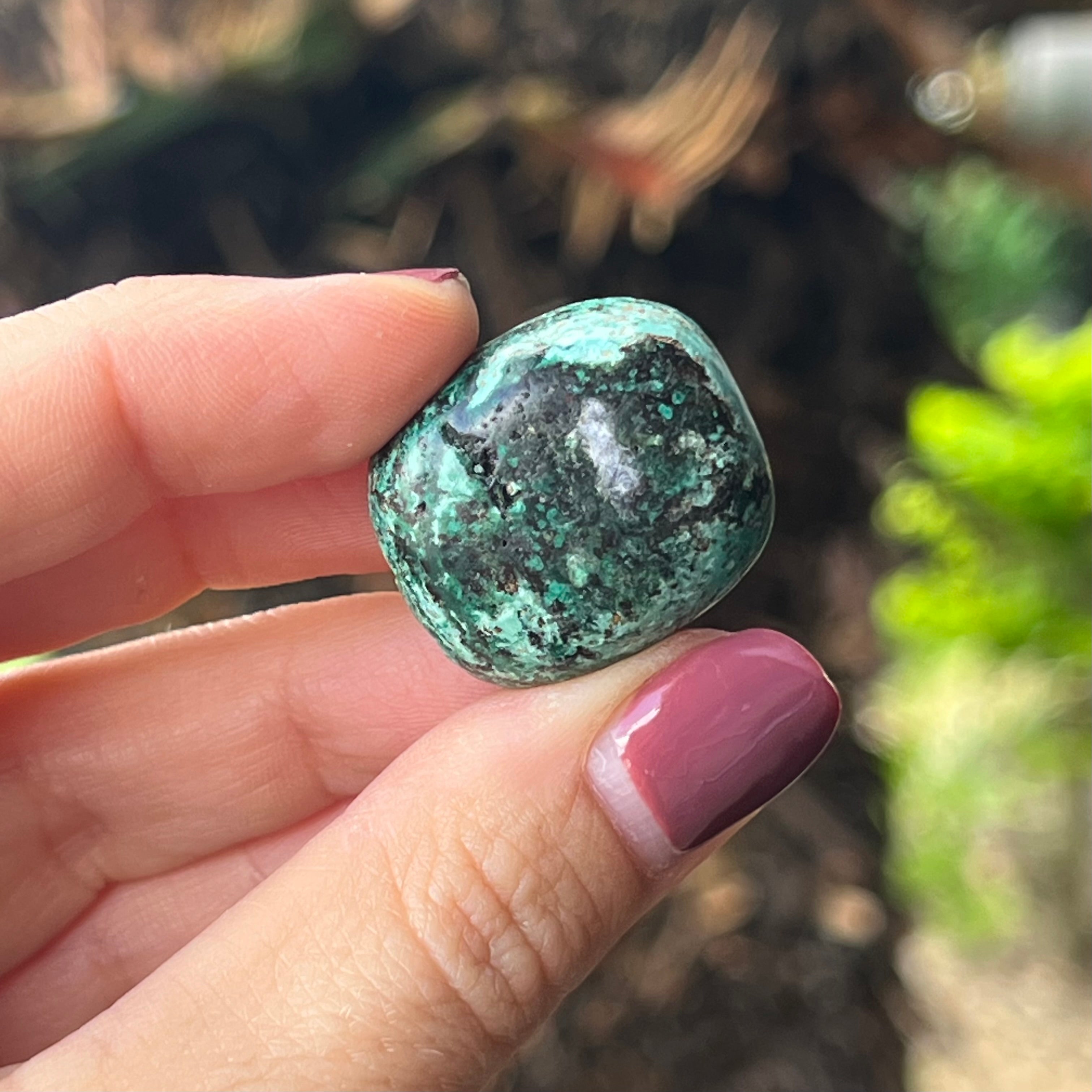Chrysocolla with Malachite Specimen