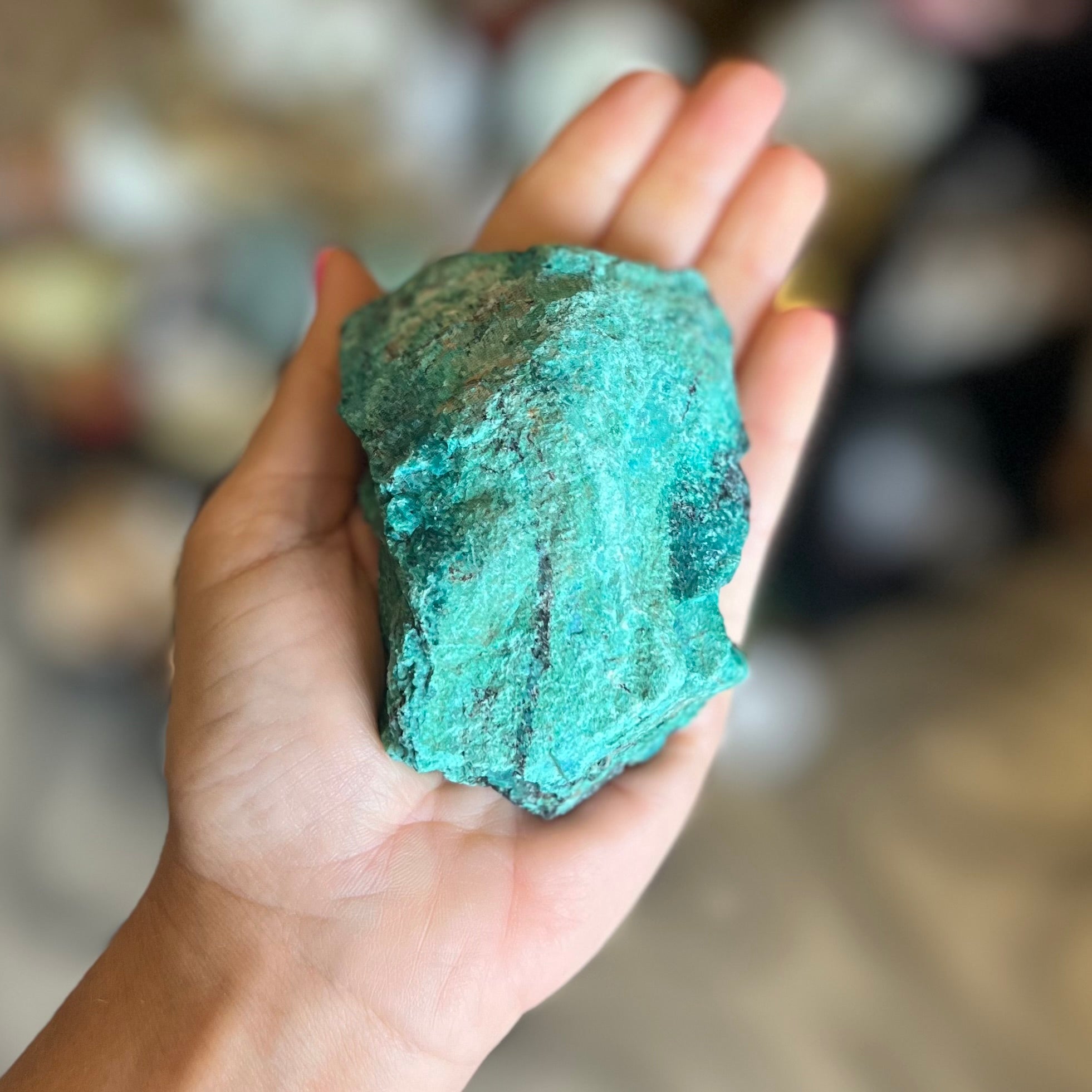 Raw Chrysocolla Specimen ~ 2