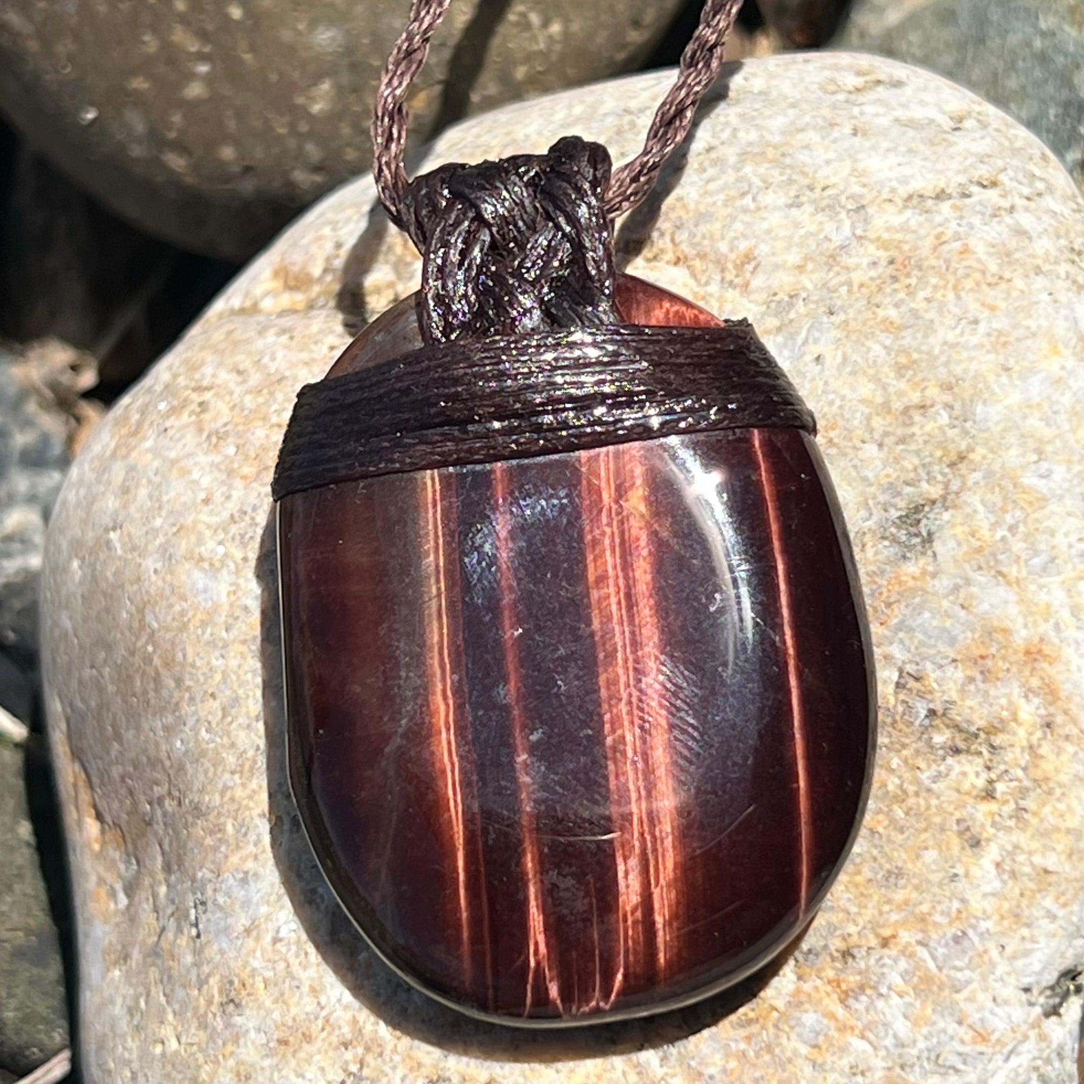 Muse Medicine ~ Red Tiger Eye ~ Talisman
