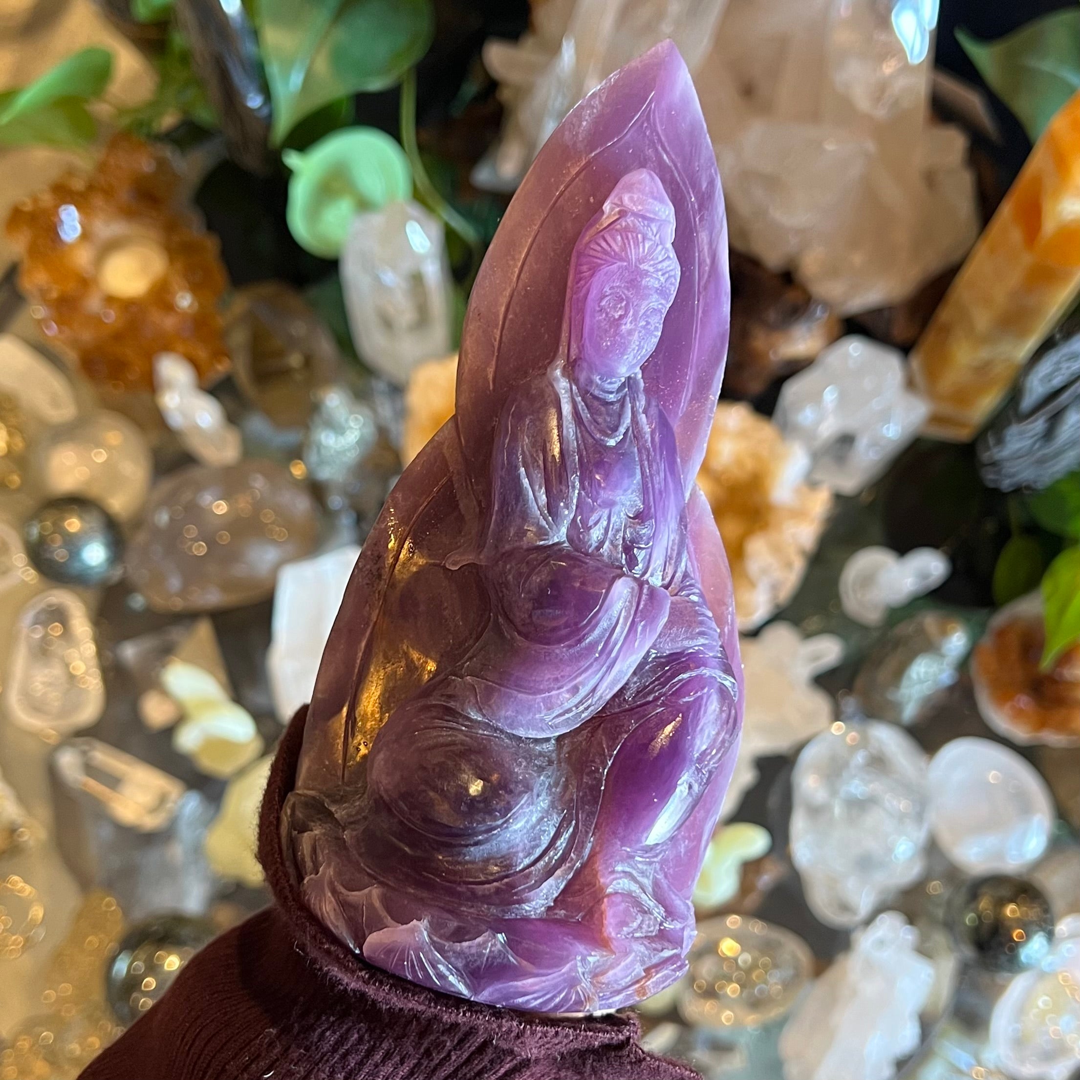 Kuan Kin ~ Purple Fluorite