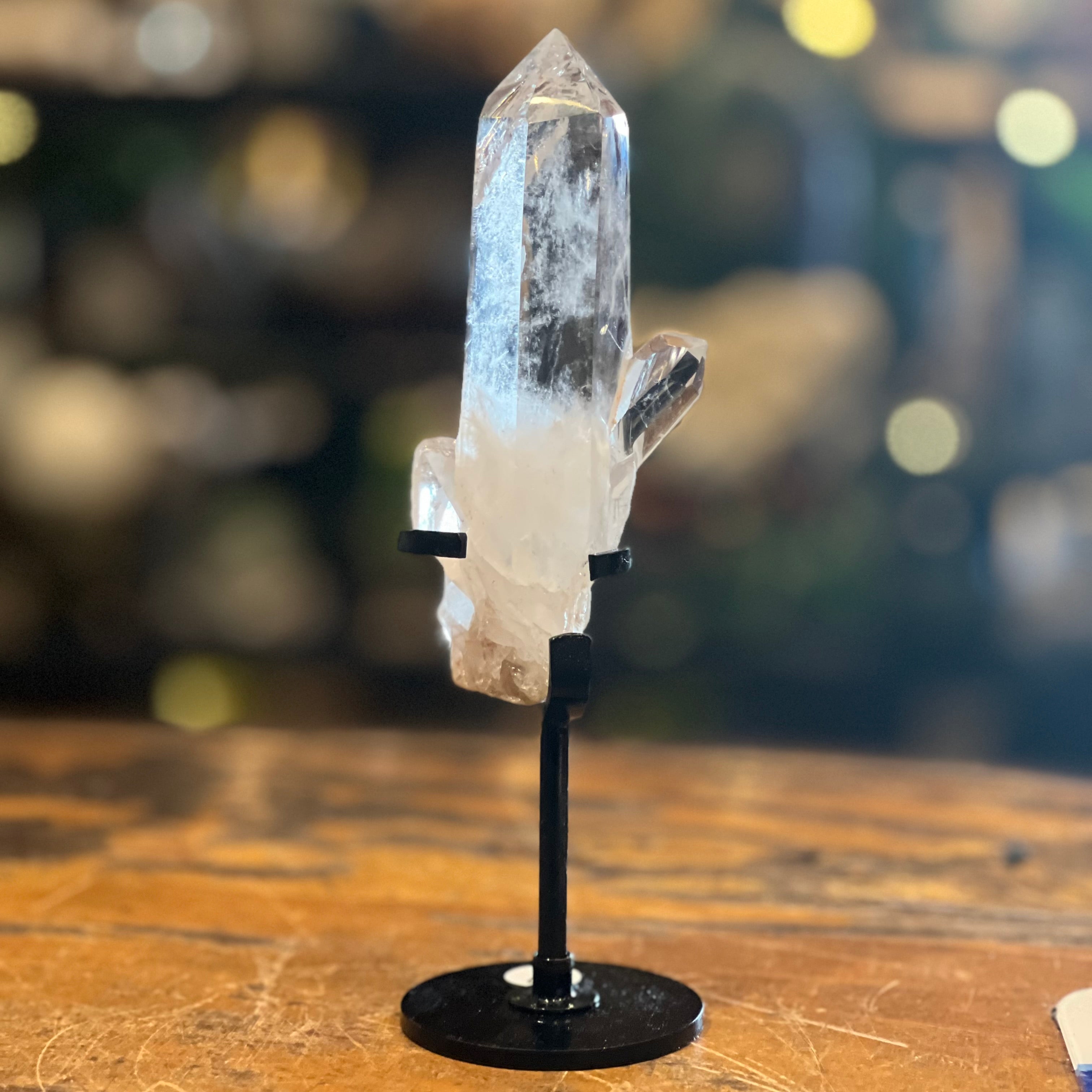 Tantric Twin Clear Quartz ~ The Crystal of Soul Connection
