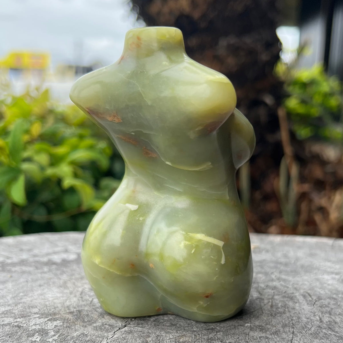 Jade Goddess ~ Lady Body Carving