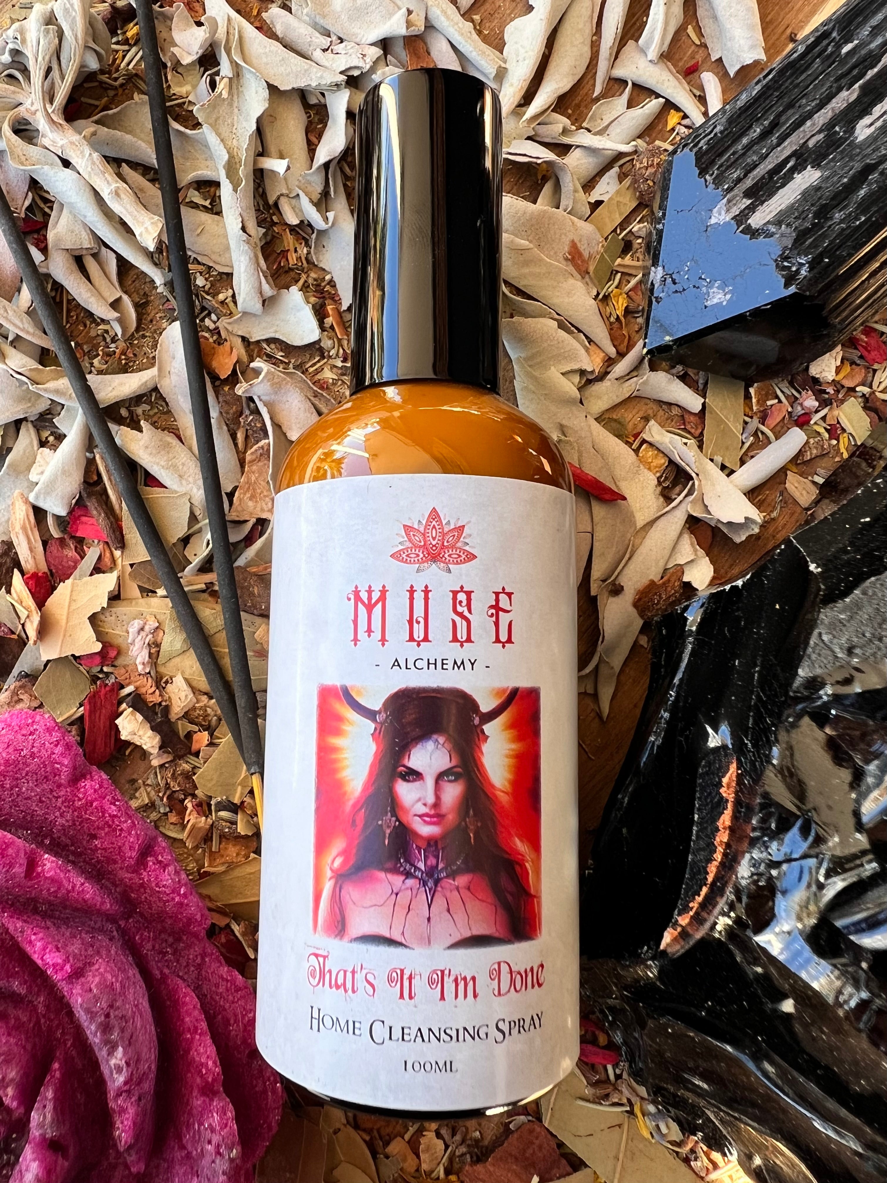 Muse Alchemy ~ That’s It, I’m Done Home ~ Cleansing Spray 100ml