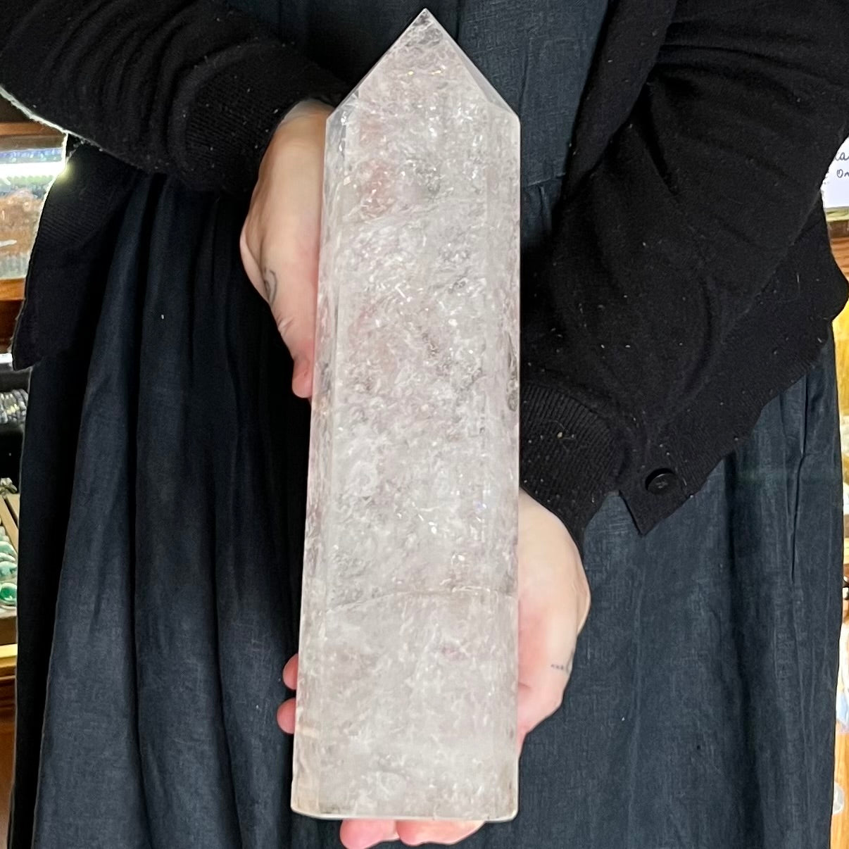 Clear Quartz Tower