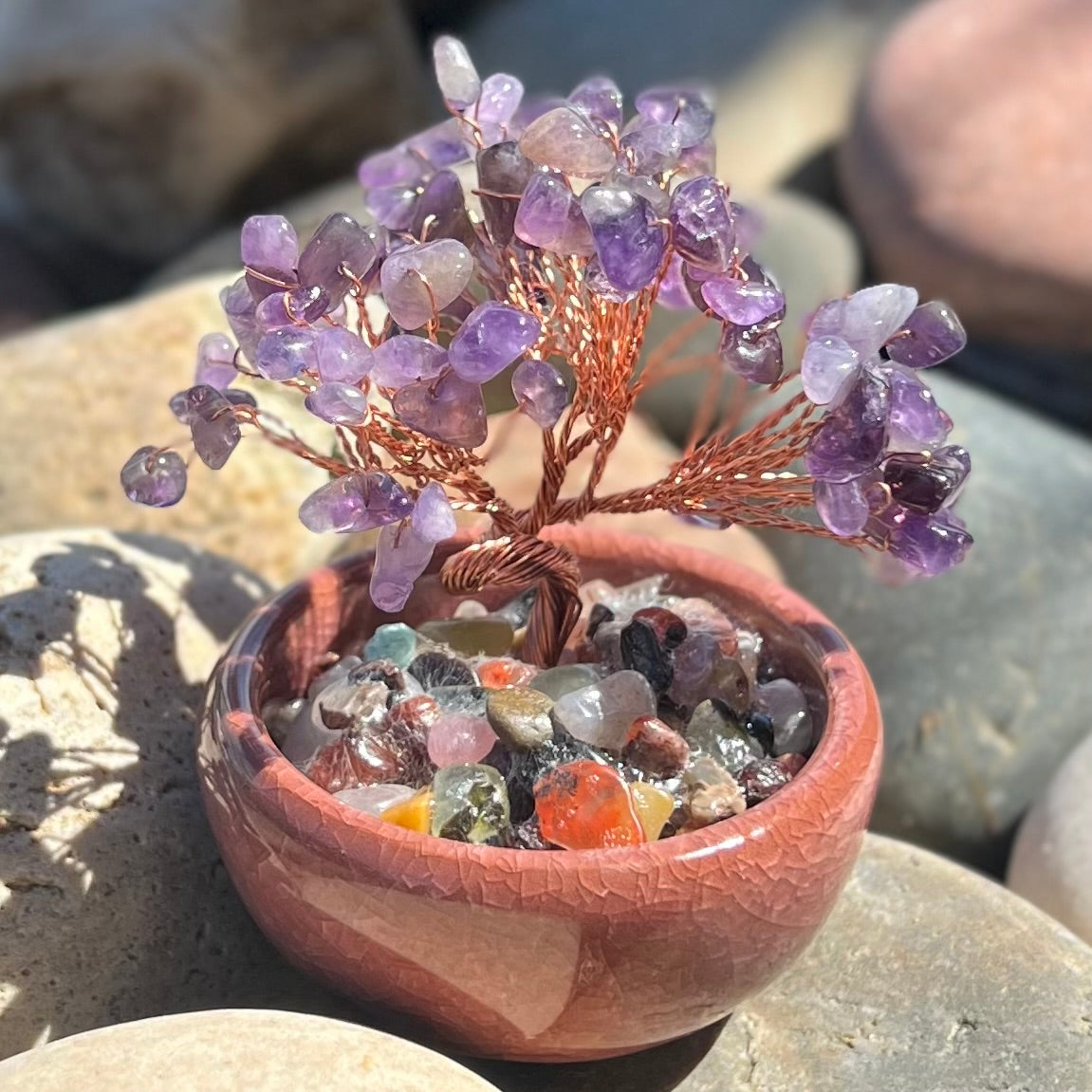 Crystal Bonsai Tree ~ Amethyst