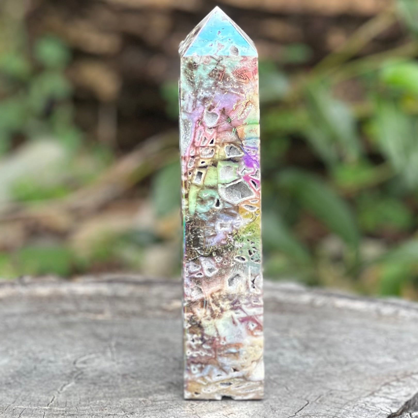 Tour de sphalérite - Électroplaquée