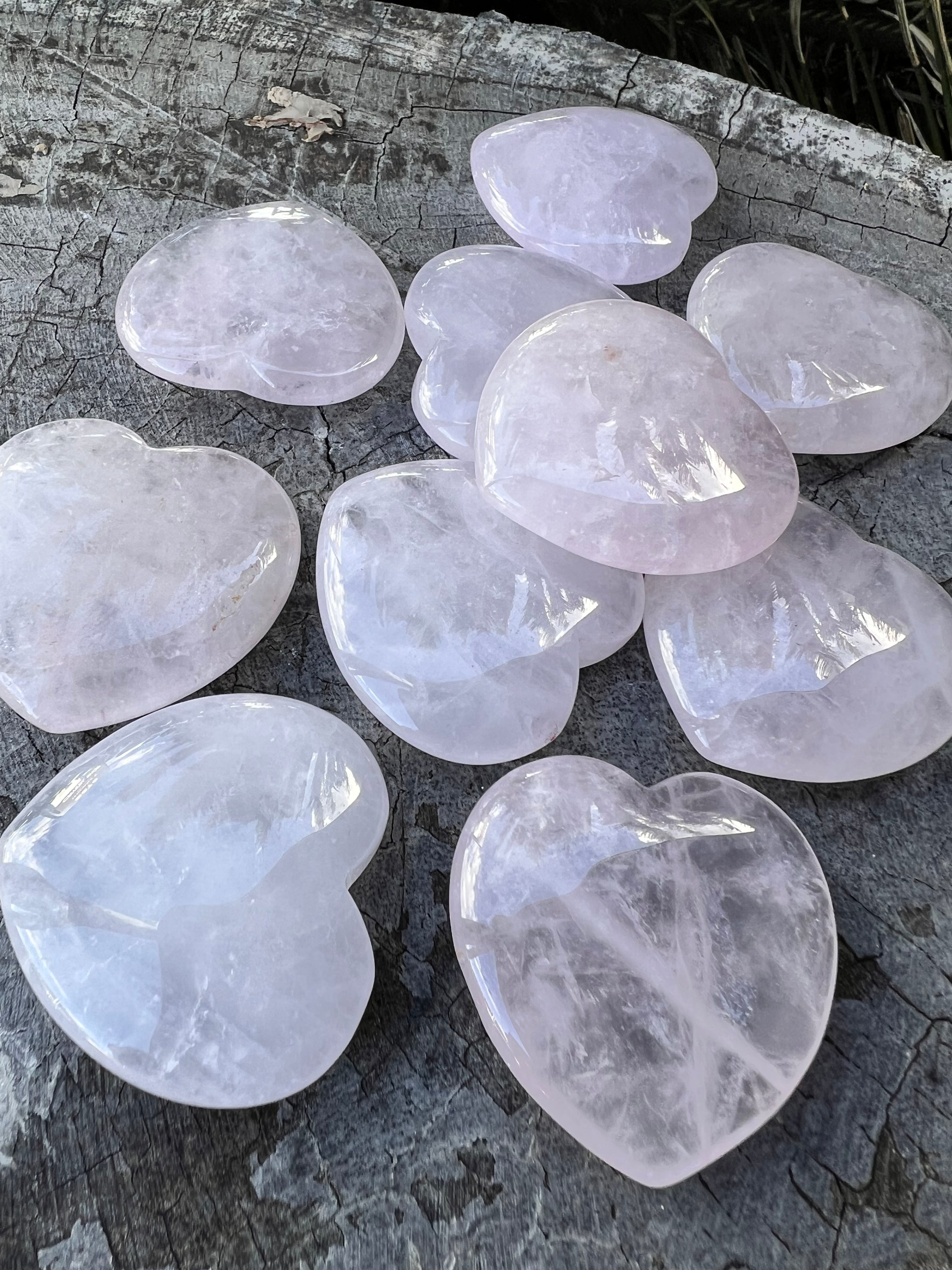 Rose Quartz Heart