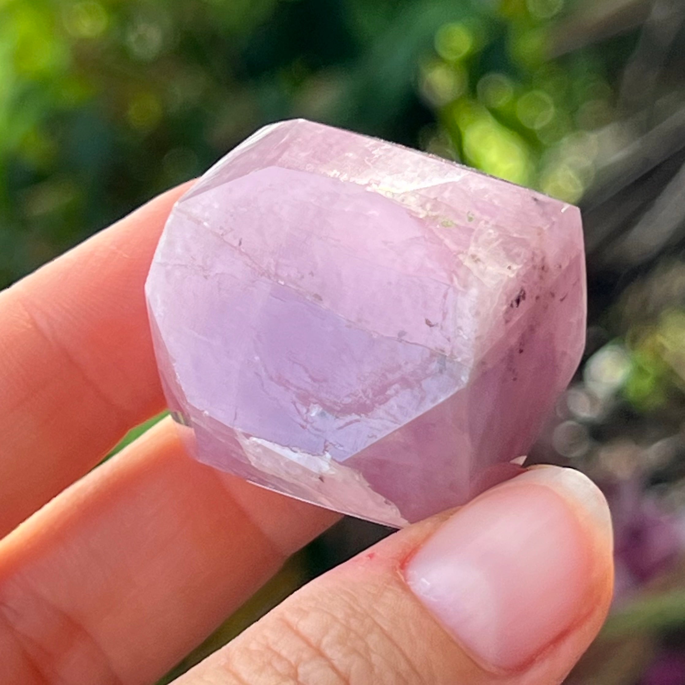 Kunzite Faceted Freeform