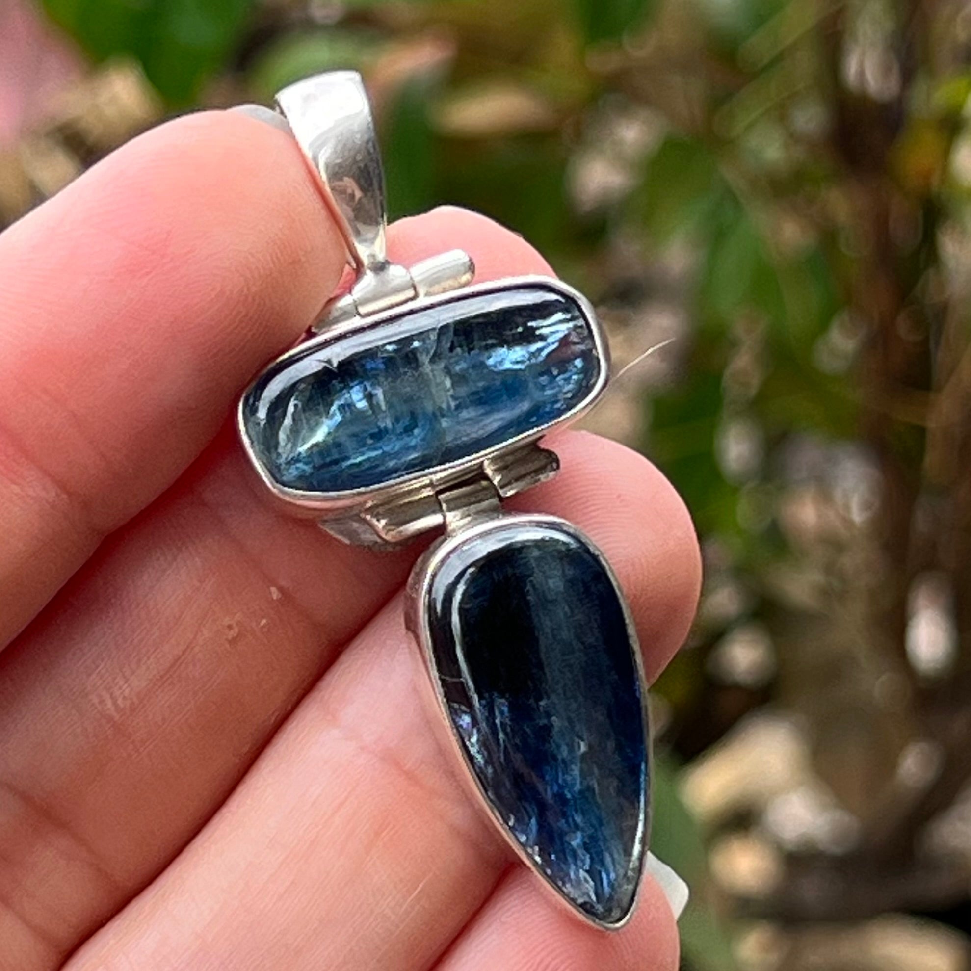 Kyanite~ Sterling Silver Pendant