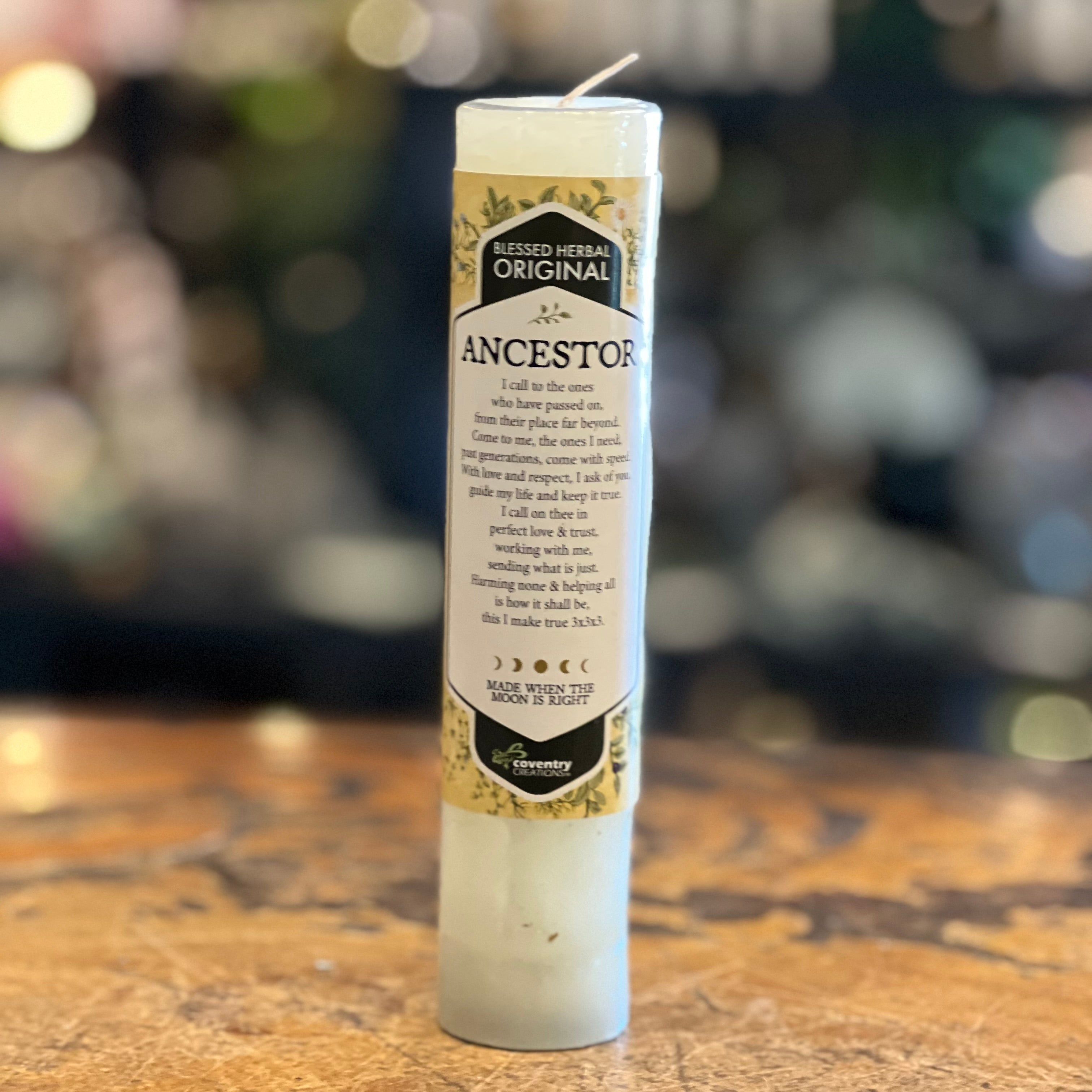 ANCESTOR ~ Blessing Candle