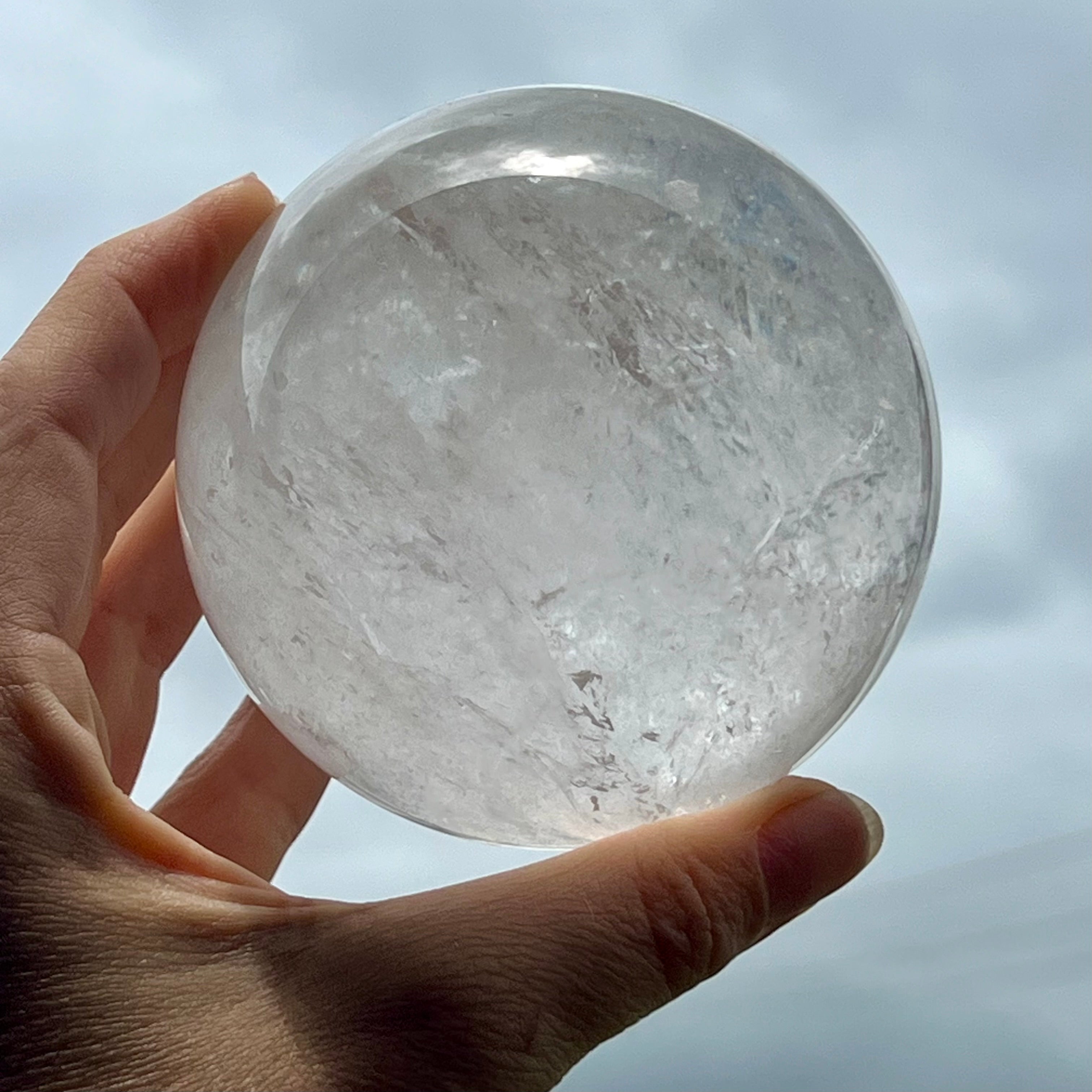 Clear Quartz Sphere ~ Large