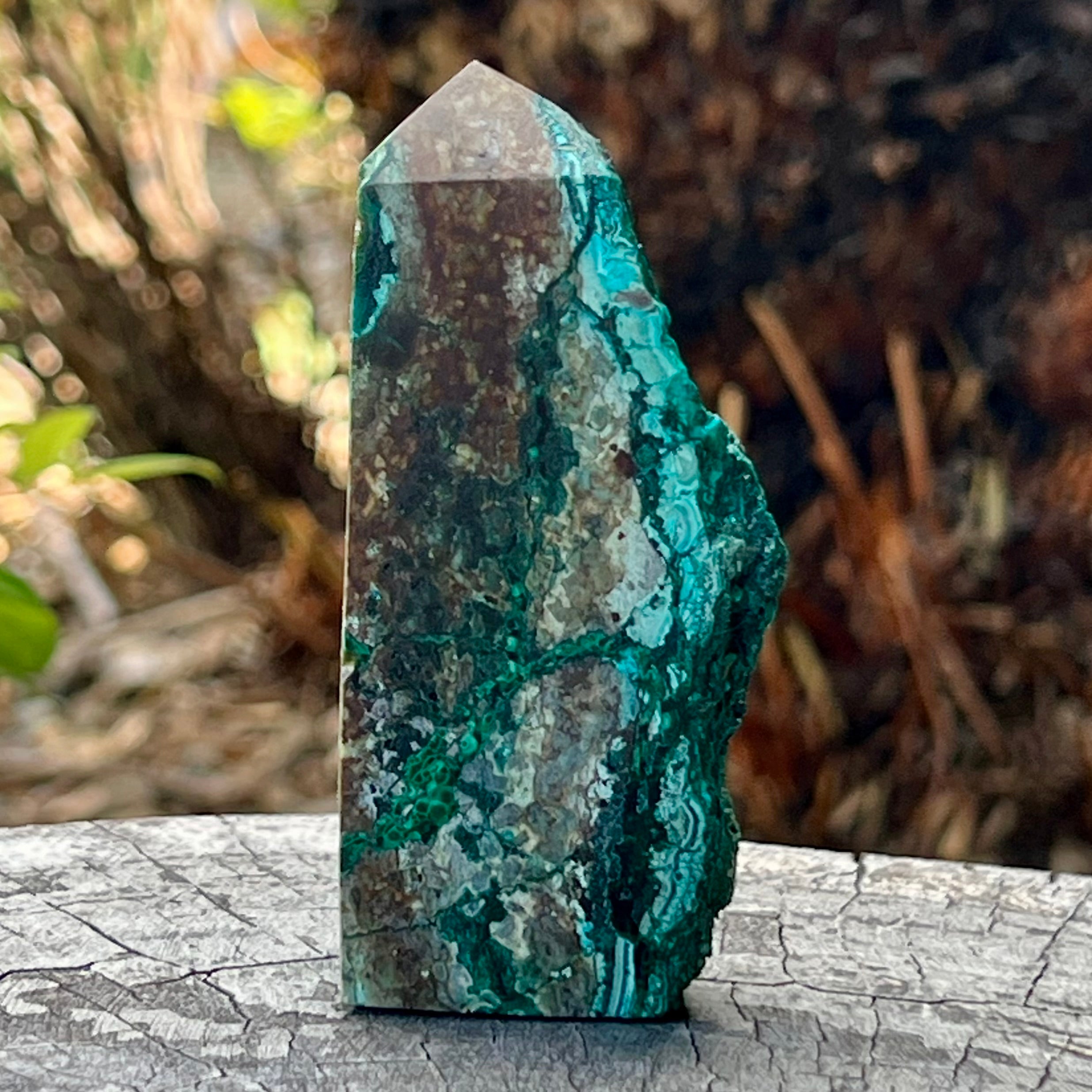 Azurite / Malachite ~ Semi Polished Generator