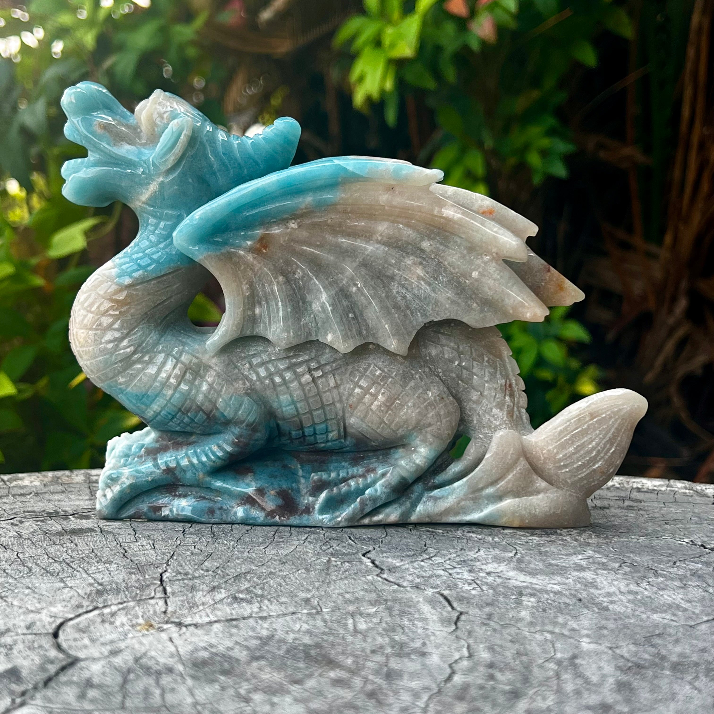 Trolleite Dragon Carving