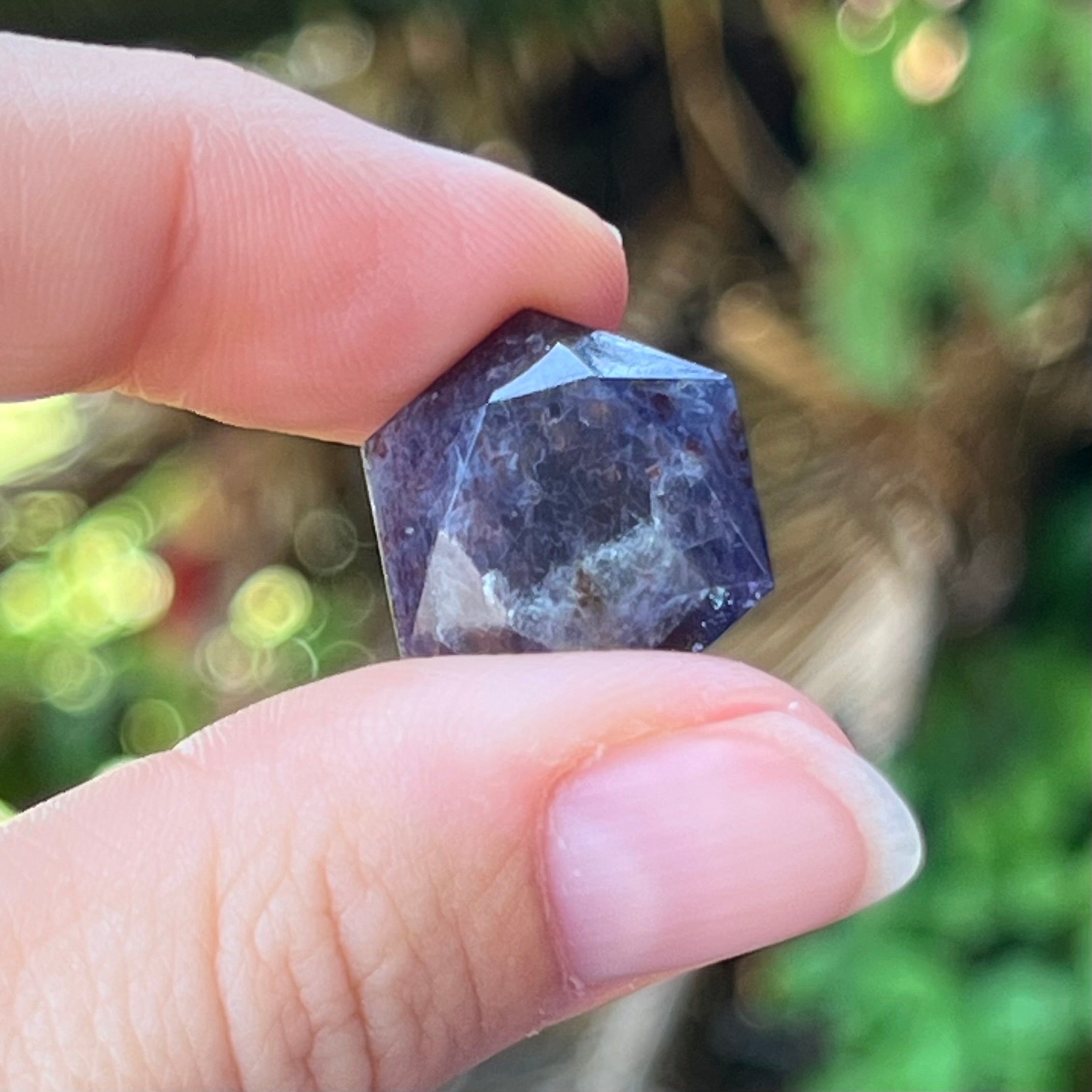 Faceted Iolite