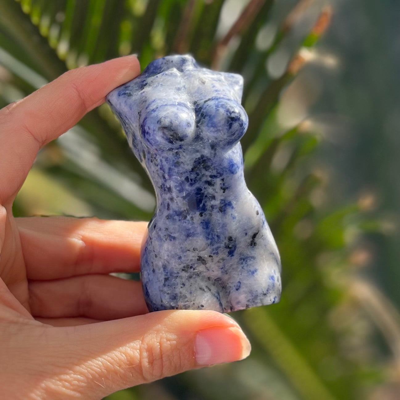 Sodalite Woman Lady Body Carving ~ 2