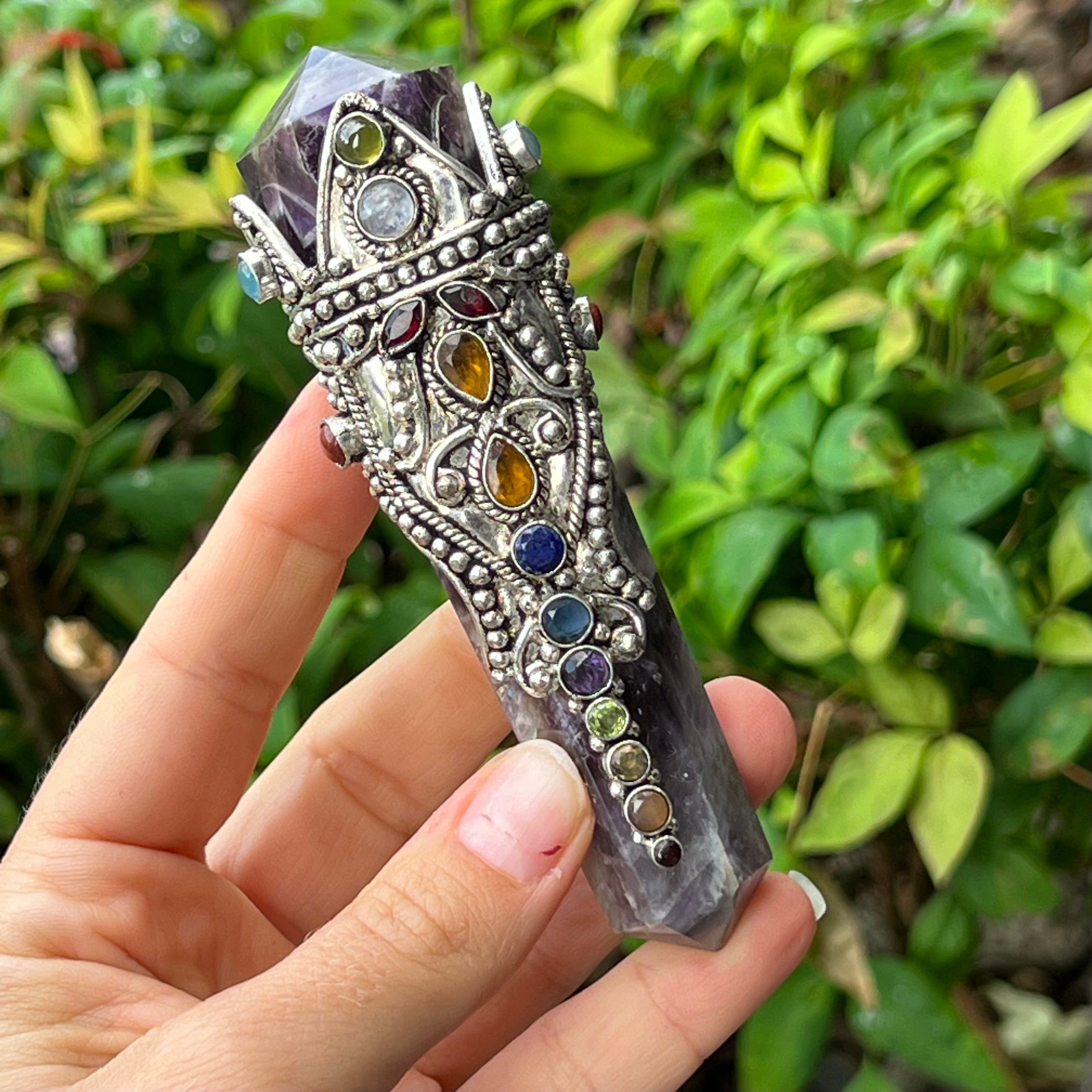 Super Wand ~ Embellished Amethyst ~ 2
