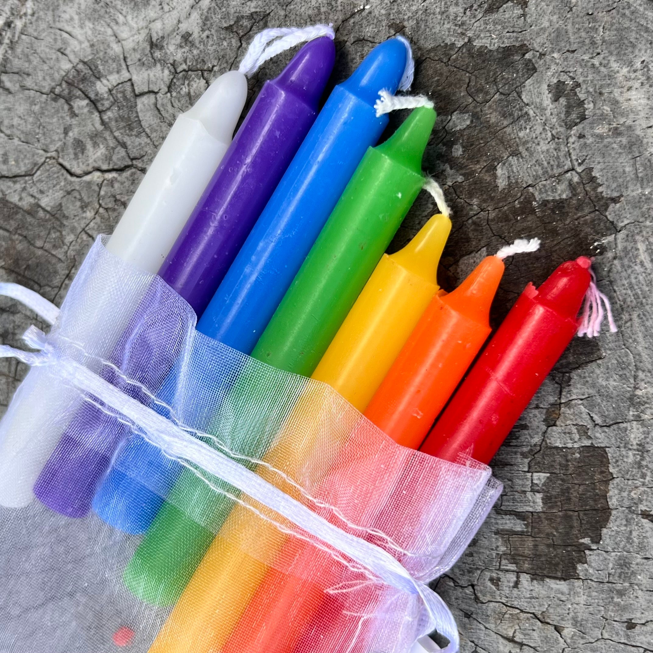 7 Chakra Ritual Candles