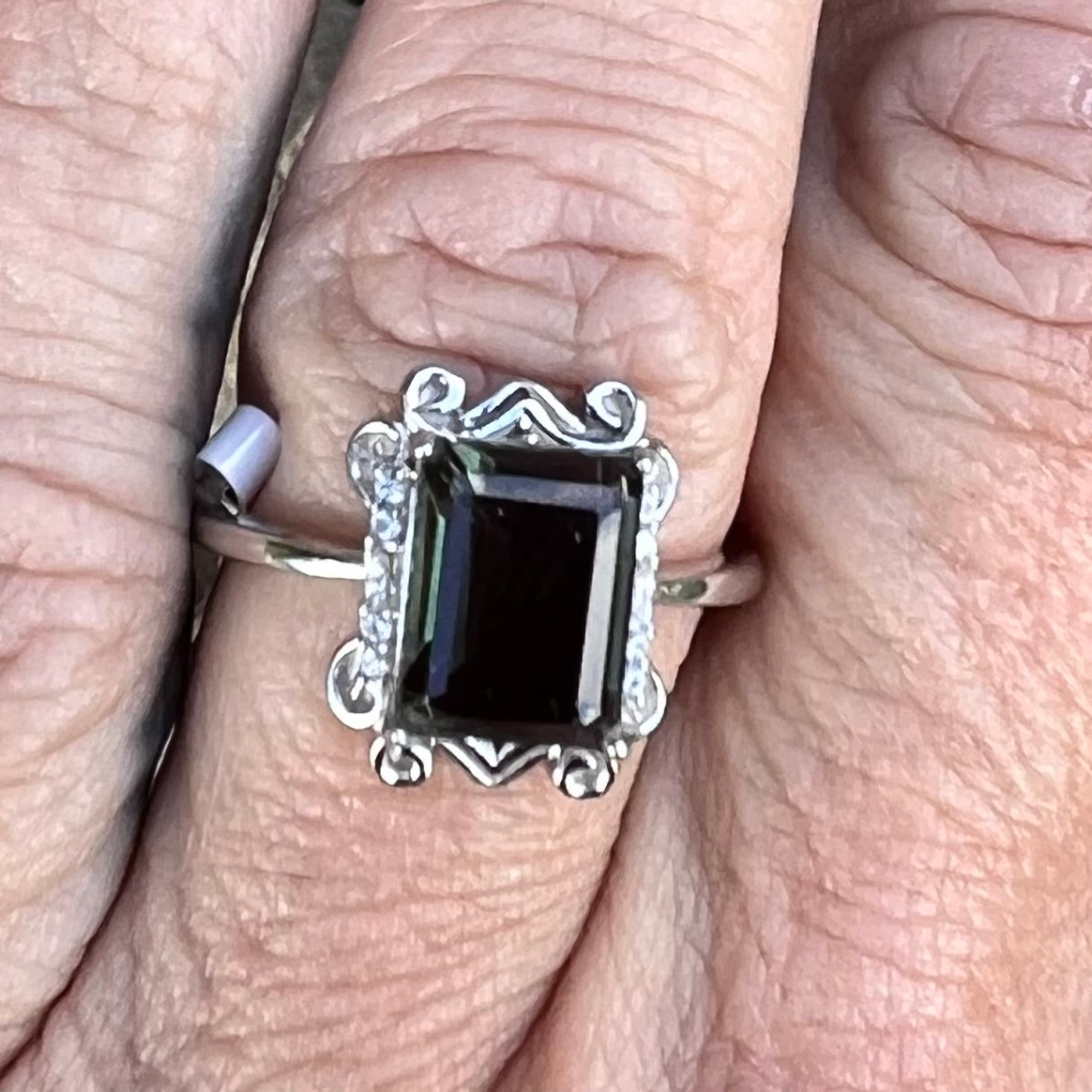 Alexandrite ~ Sterling Silver Ring ~ Size 7