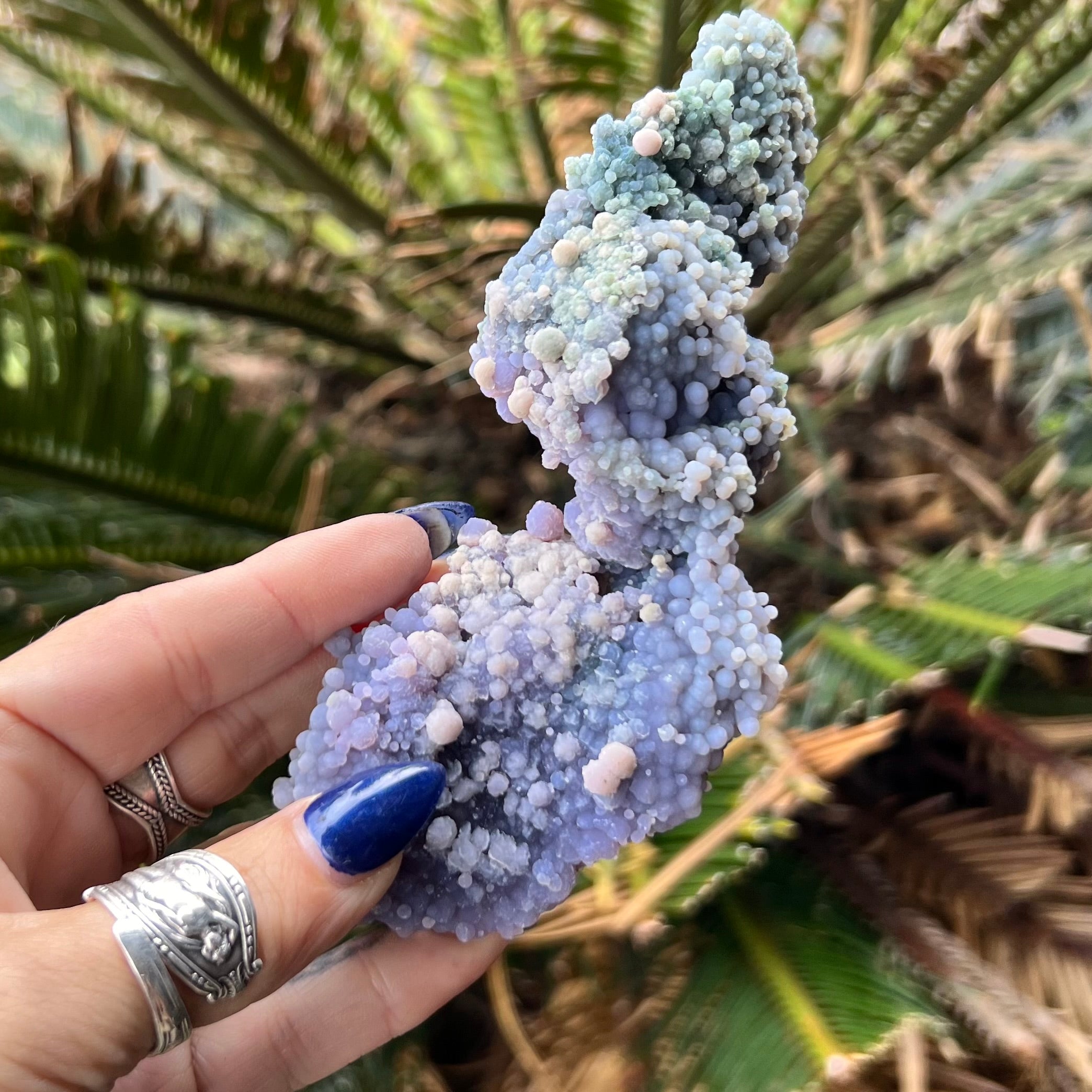 Grape Agate Specimen