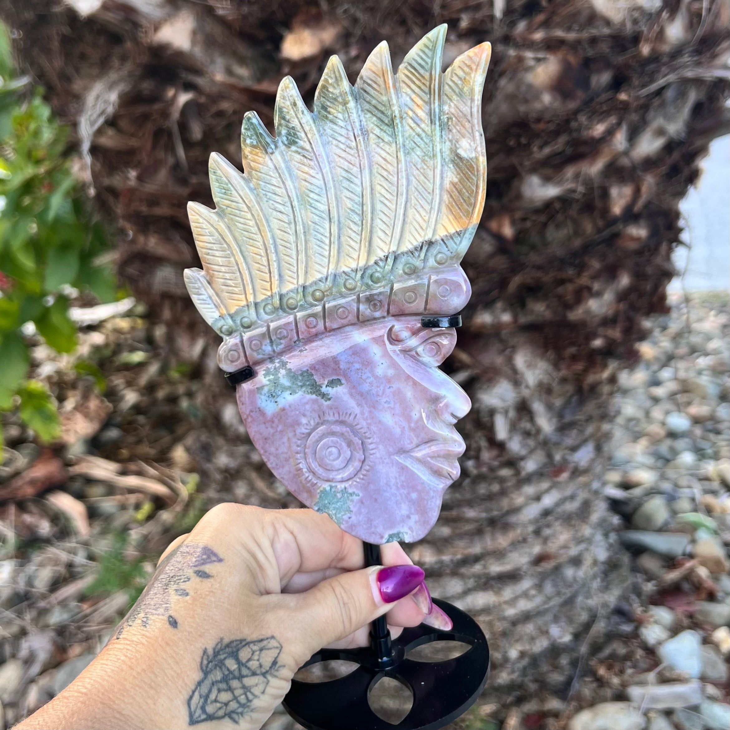 Indian Ocean Jasper Carving