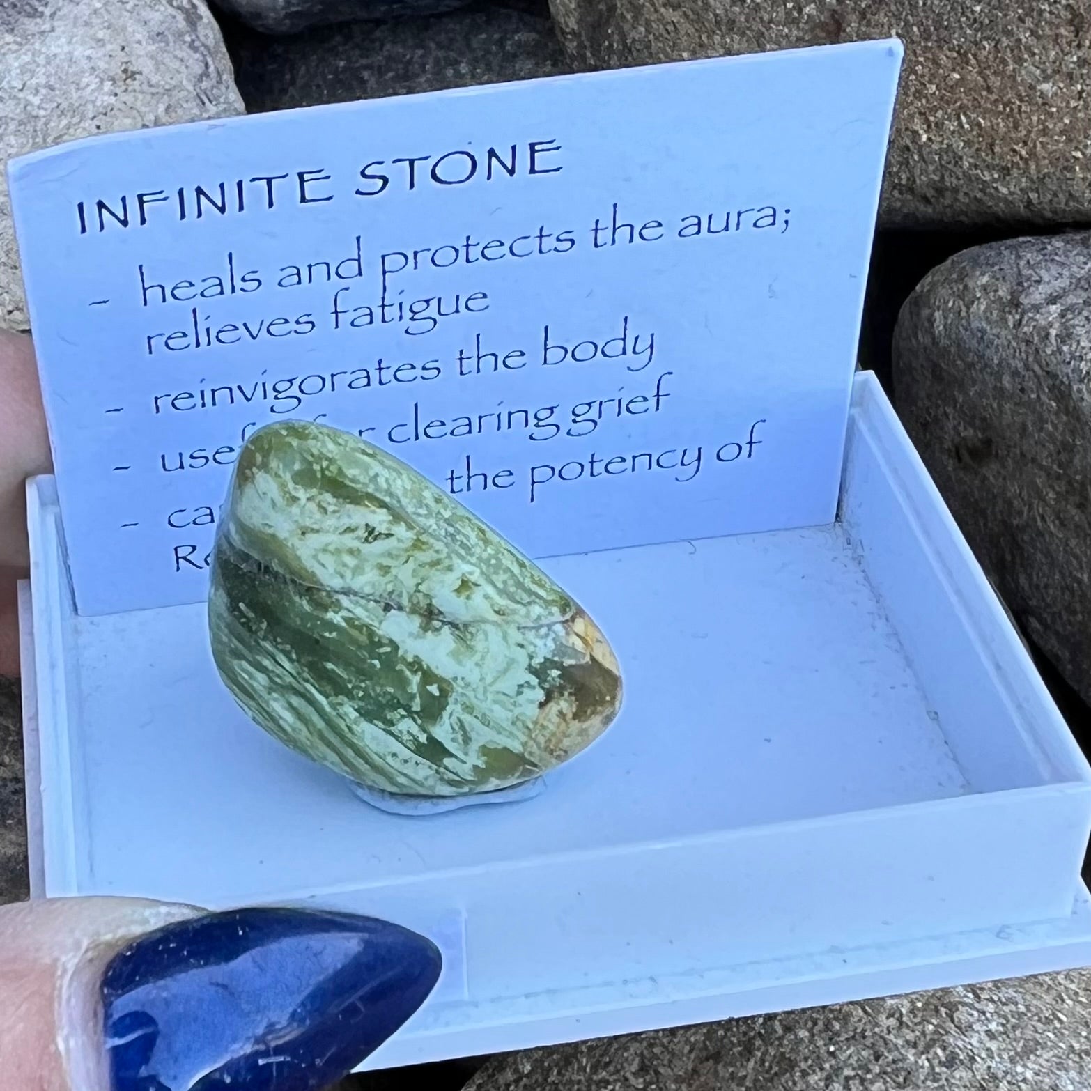 Infinite Stone ~ Specialty Boxed Crystal
