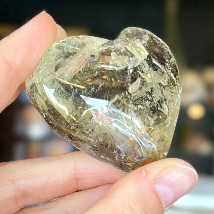 Lots of Love ~ Citrine Heart
