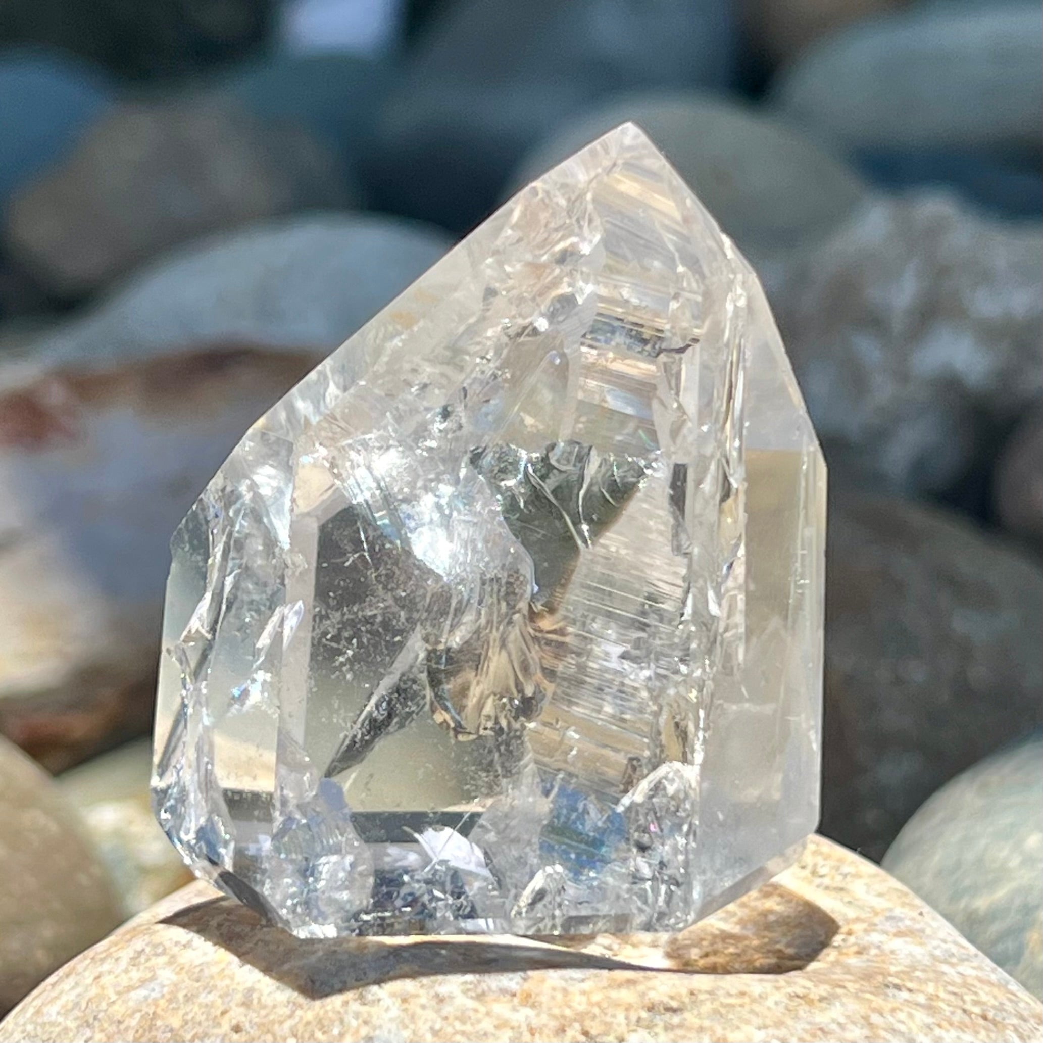 Clear Quartz Generator Tower