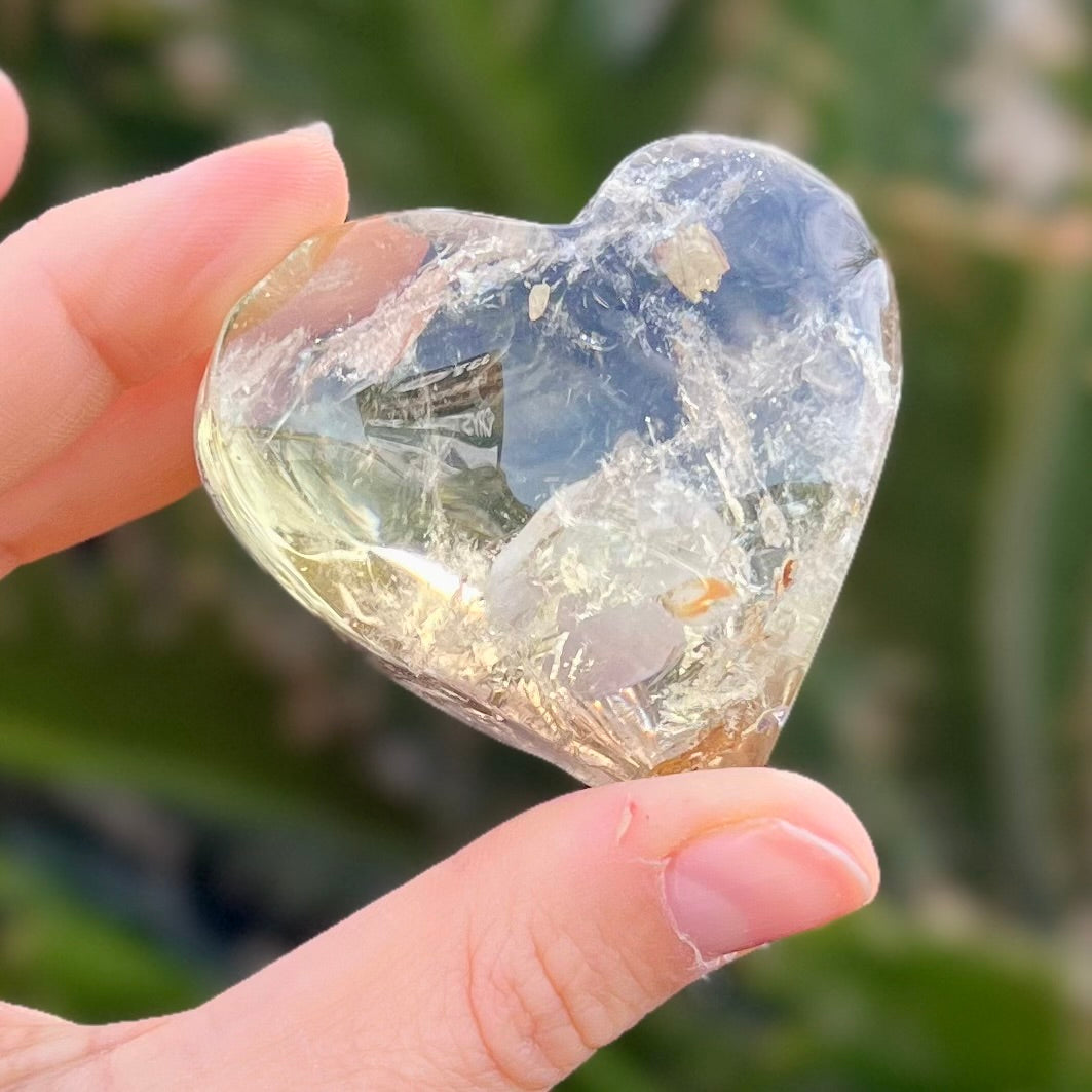 Lots of Love ~ Citrine Heart