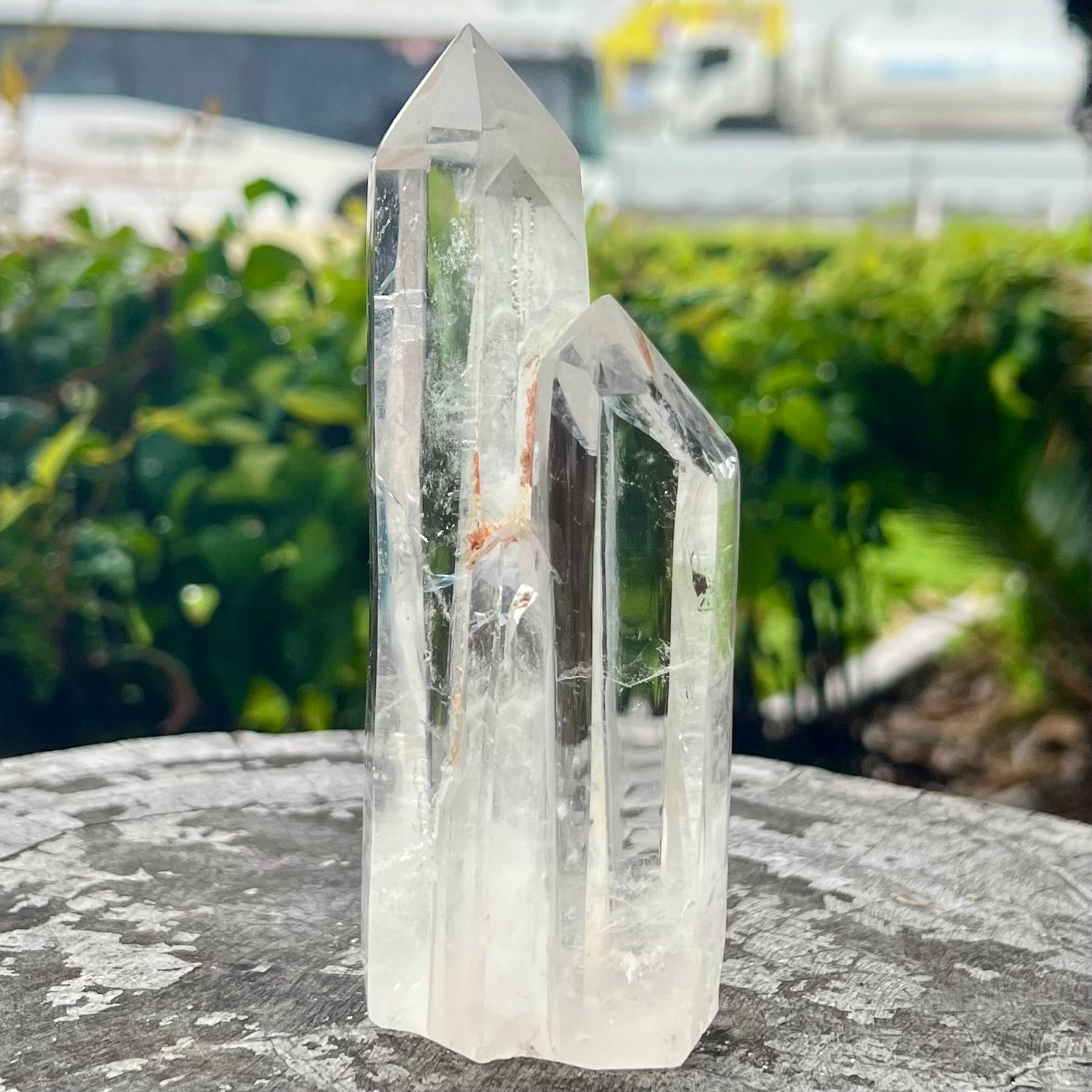 Clear Quartz Multi Point Tower
