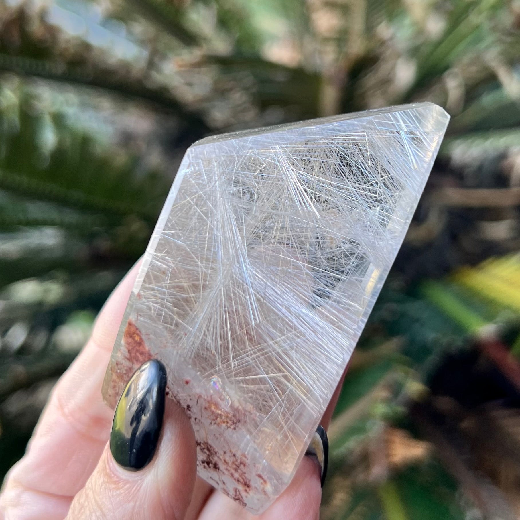 Rare Silver Rutile Quartz  Freeform