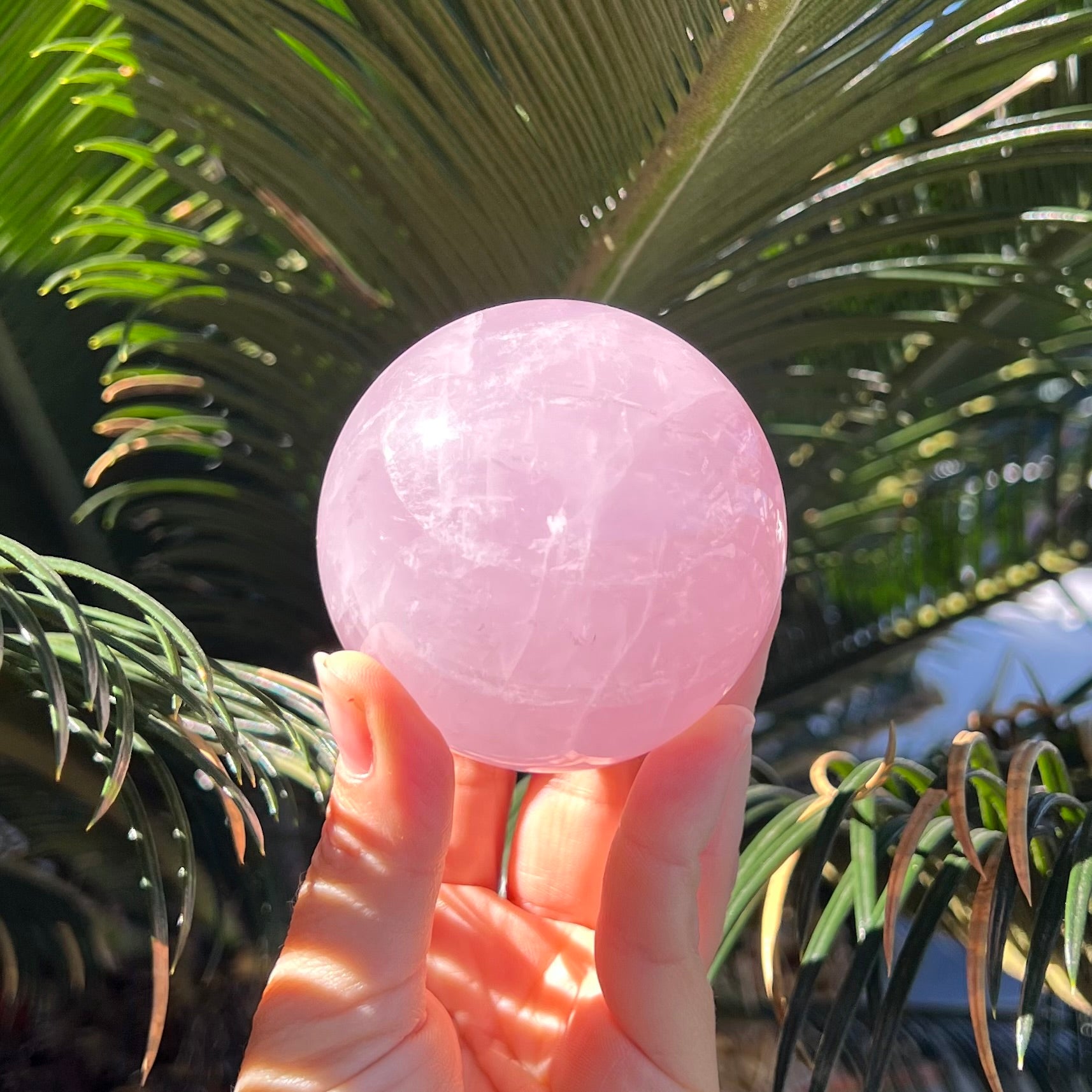 Rose Quartz Sphere