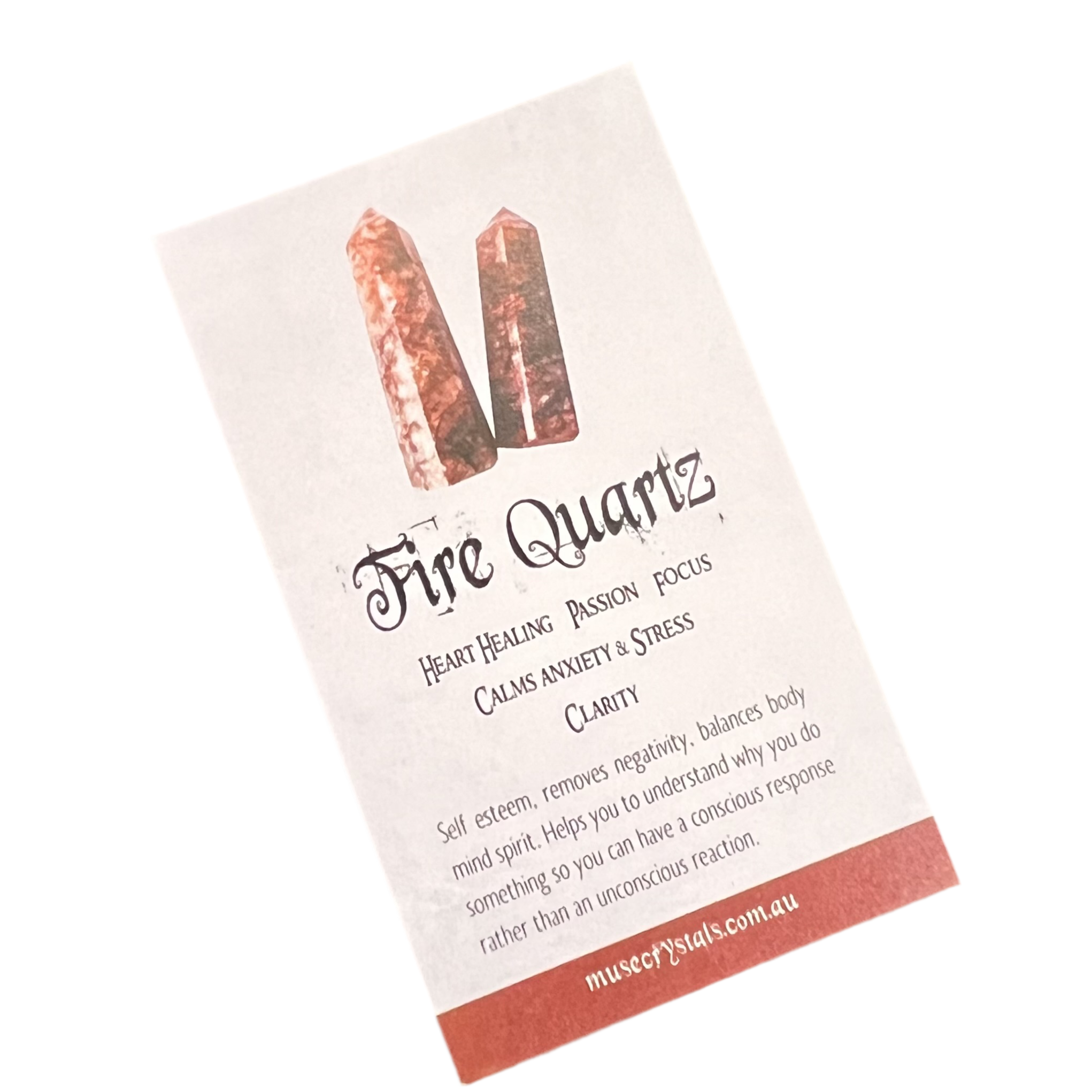 Huge Fire Quartz Tower