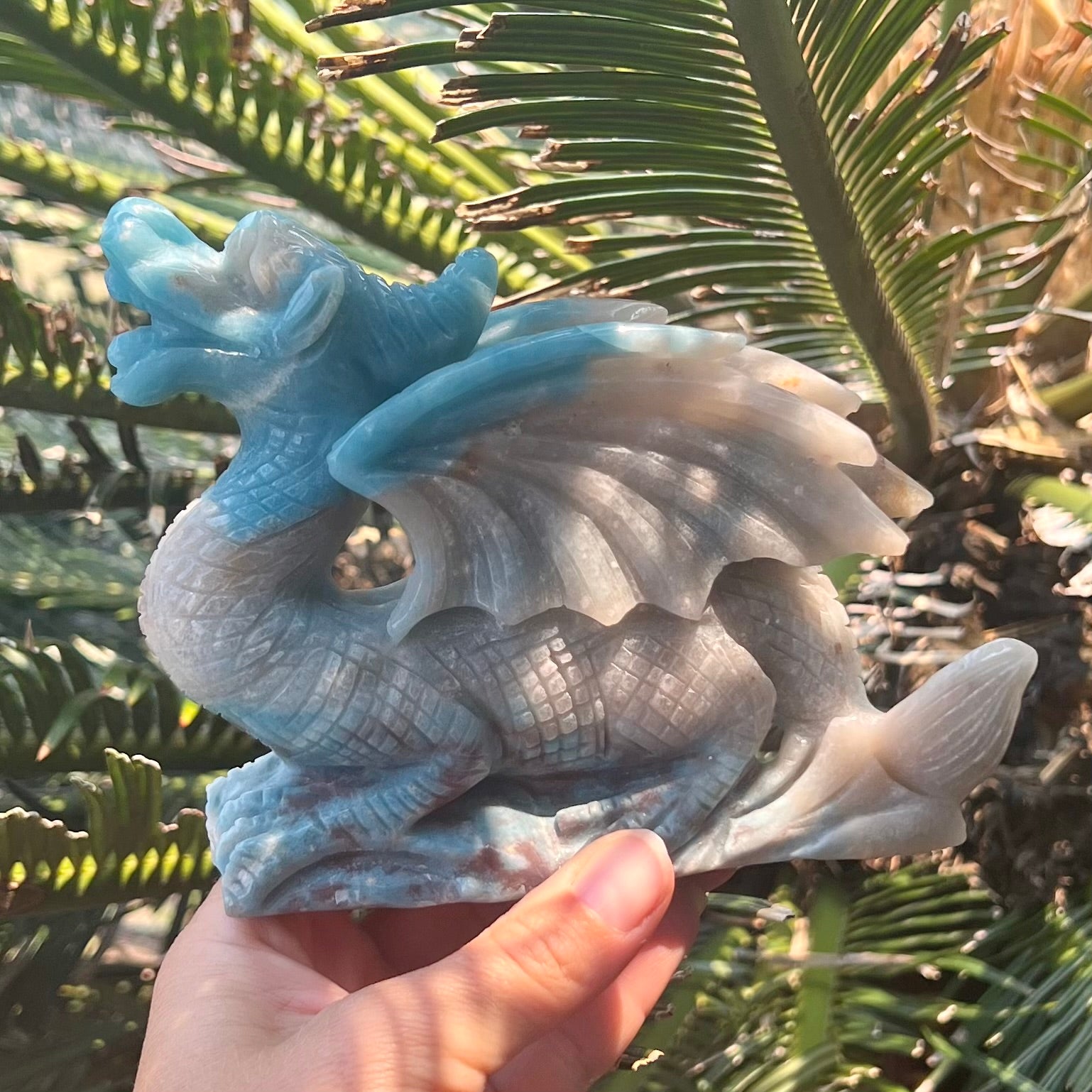 Trolleite Dragon Carving