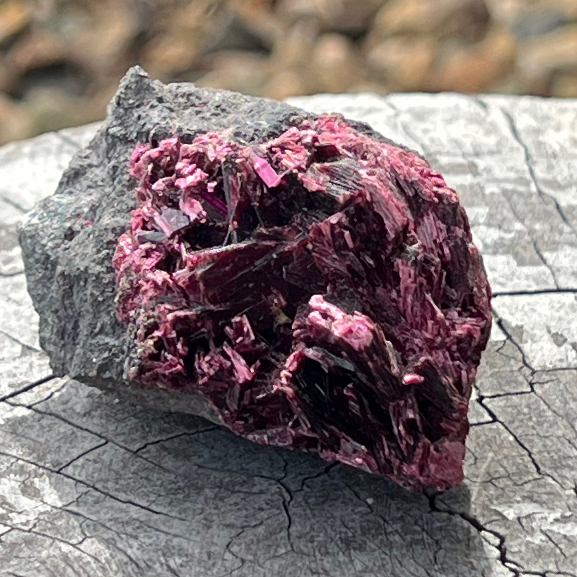 Red Cabalton Etherite ~ Vivianite From Marocco