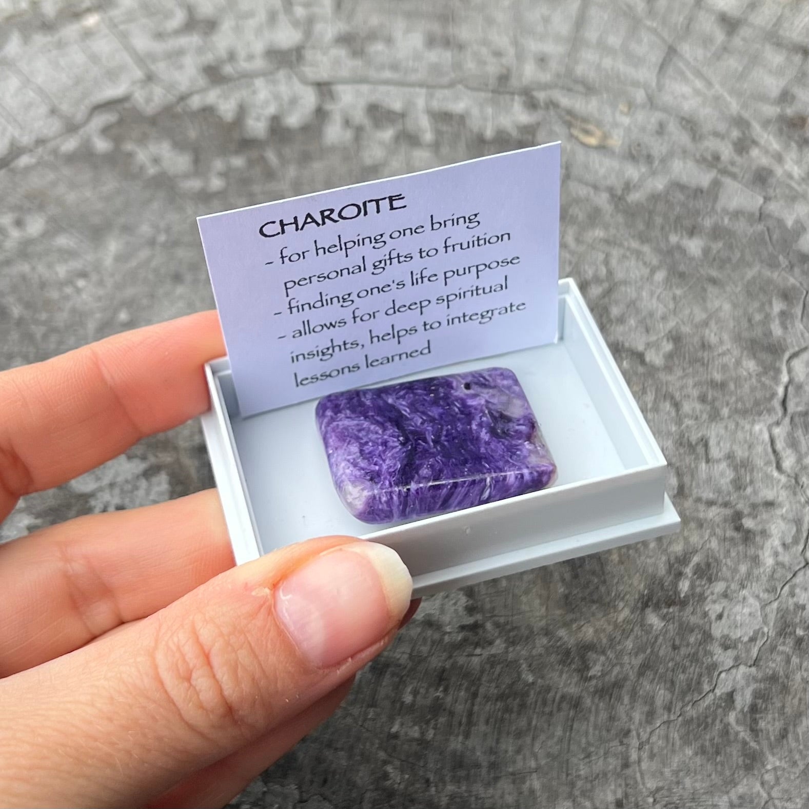 Chariote ~ Specialty Boxed Crystal