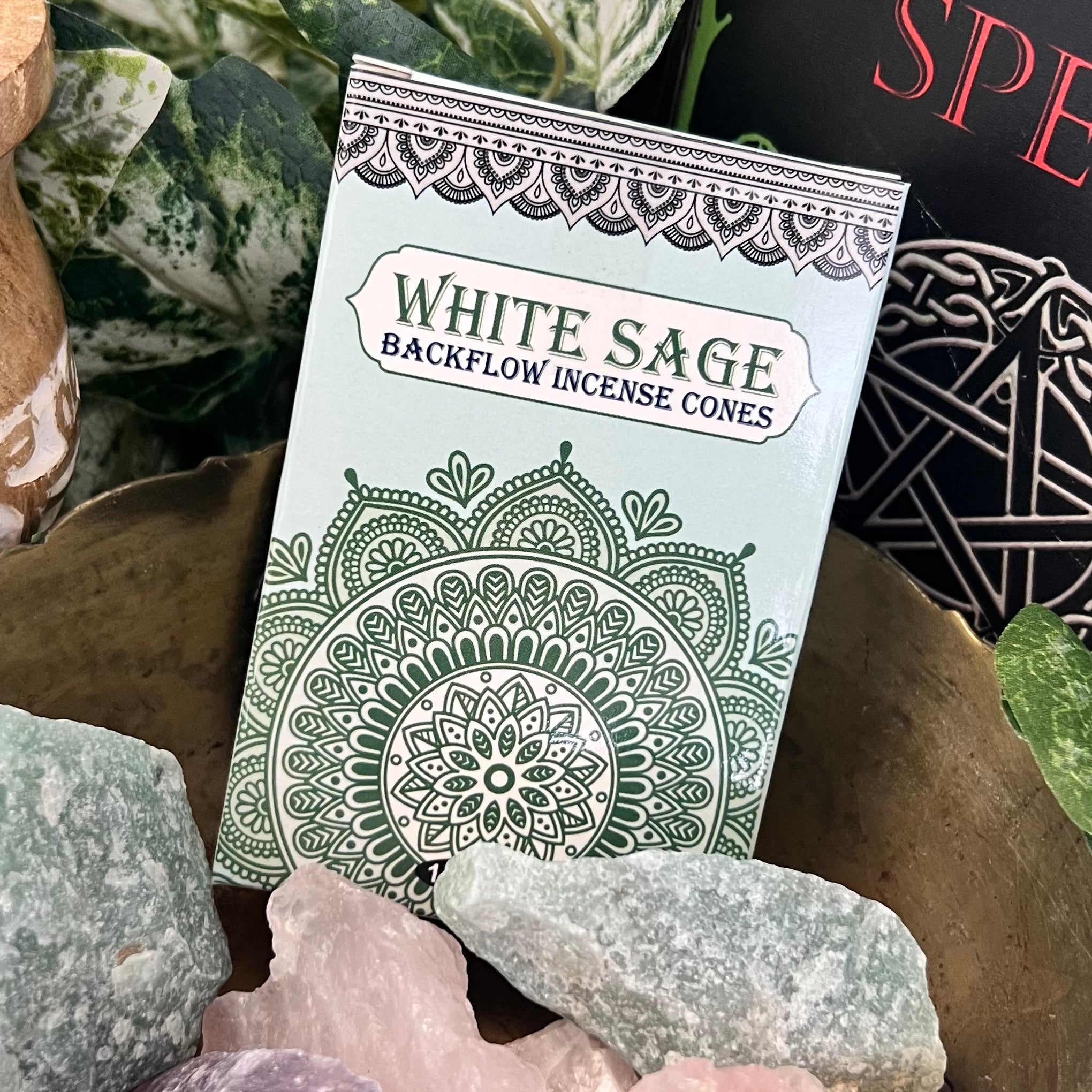 White Sage ~ Backflow Cone Incense