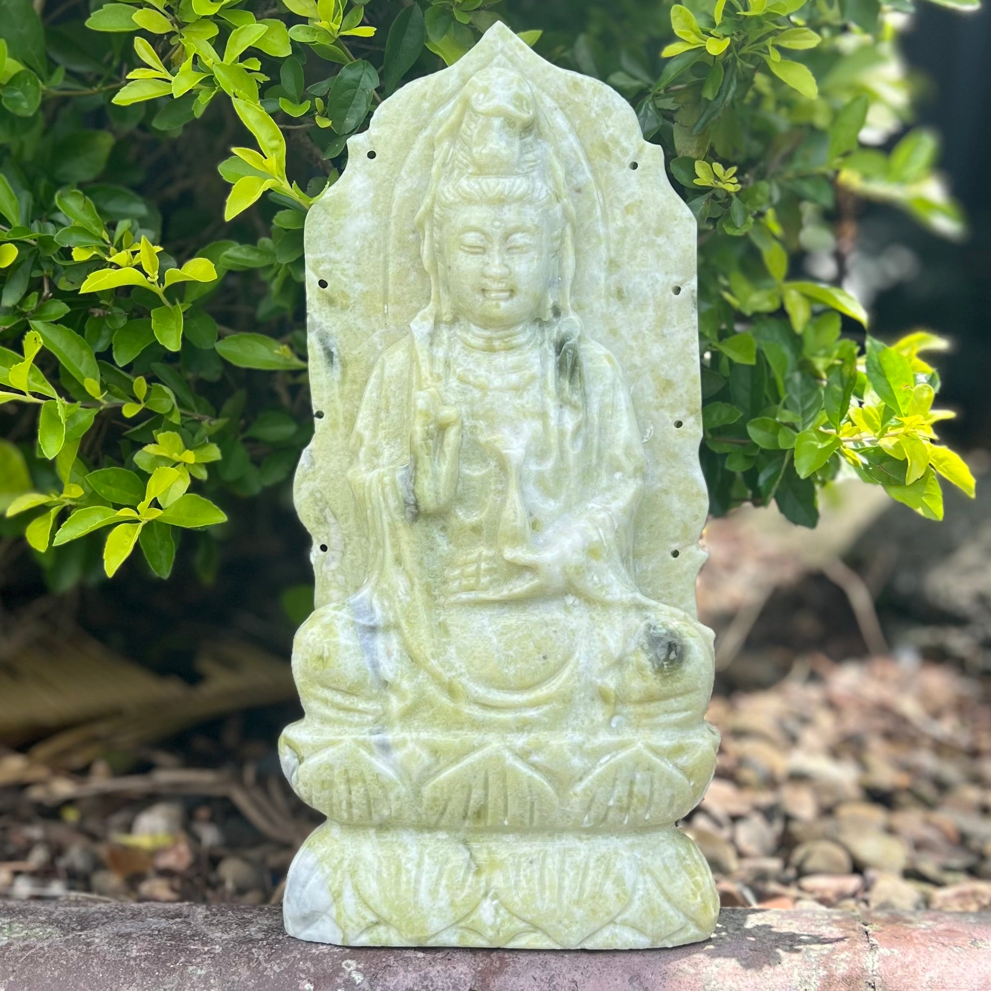 Guan Yin New Jade Goddess Carving