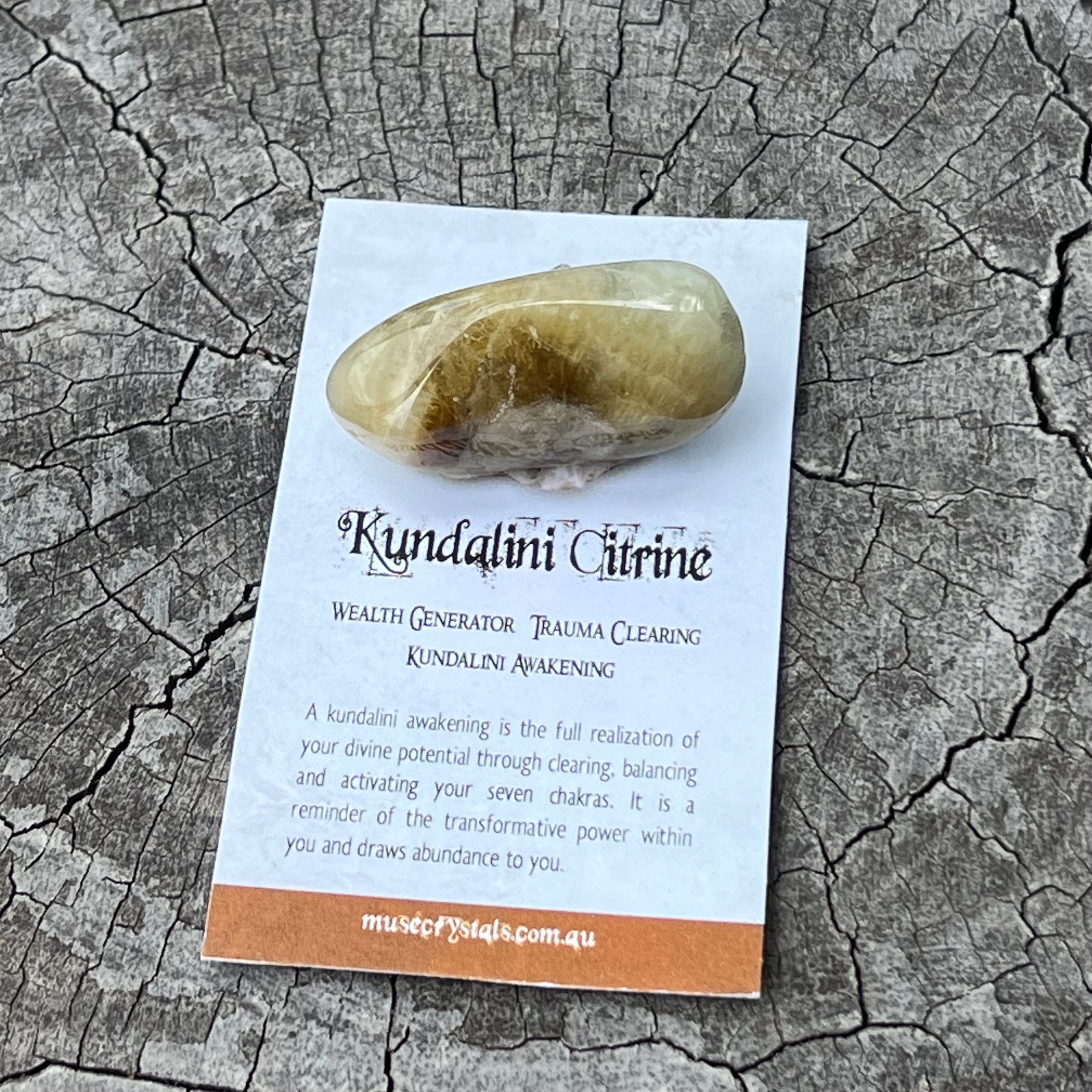 Kundalini Citrine~ Specialty Crystal